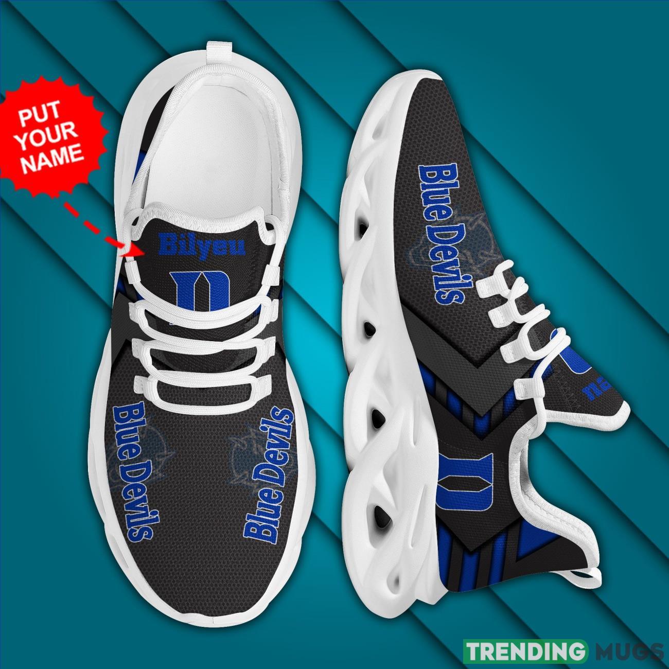 Duke Blue Devils Custom Personalized Max Soul Sneakers Running Sports Shoes Max Soul Duke Blue Devils Custom Personalized Max Soul Sneakers Running Sports Shoes Max Soul