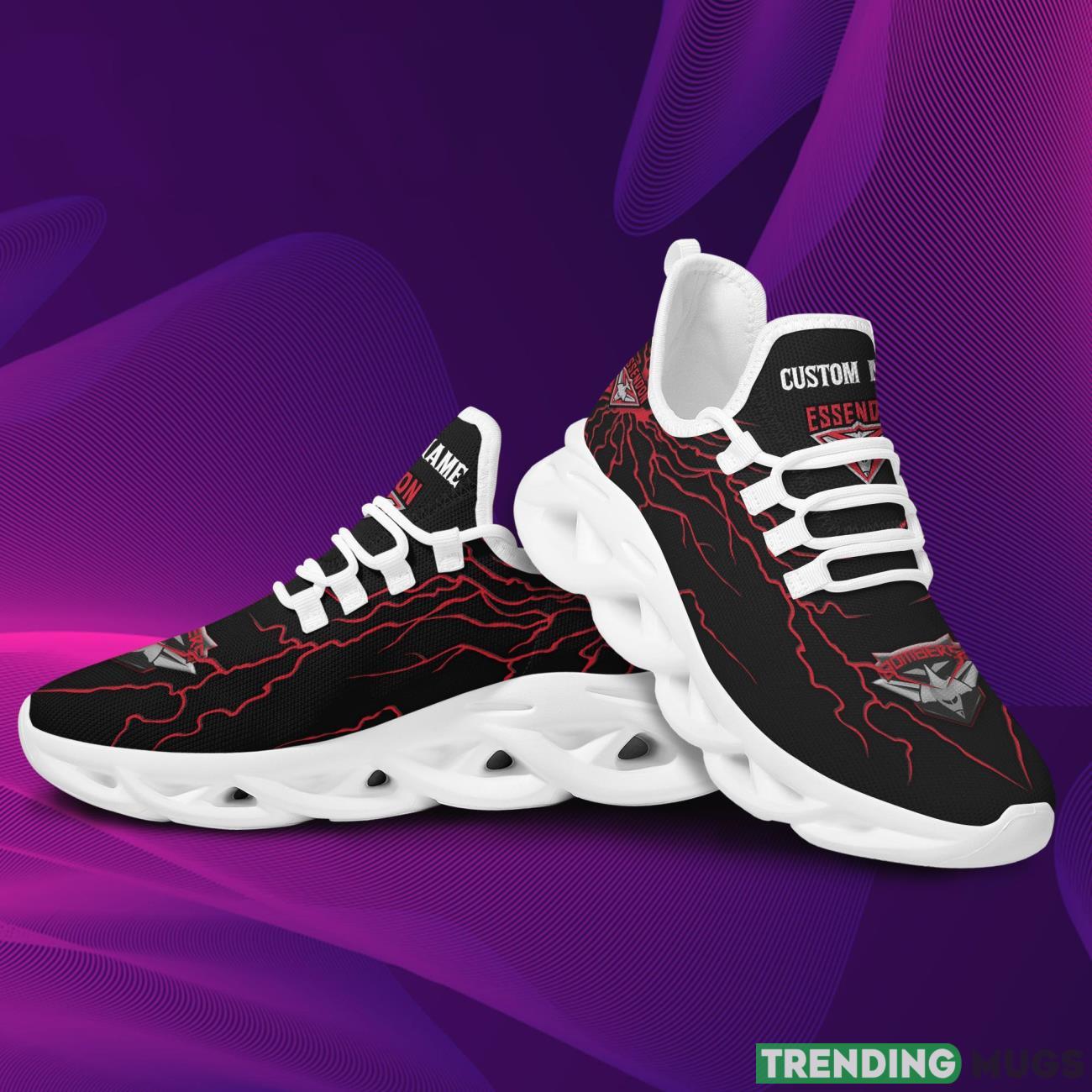 Essendon Bombers Custom Name Stylish Graffiti Personality Max Soul Shoes AFL For Men Women Max Soul Essendon Bombers Custom Name Stylish Graffiti Personality Max Soul Shoes AFL For Men Women Max Soul