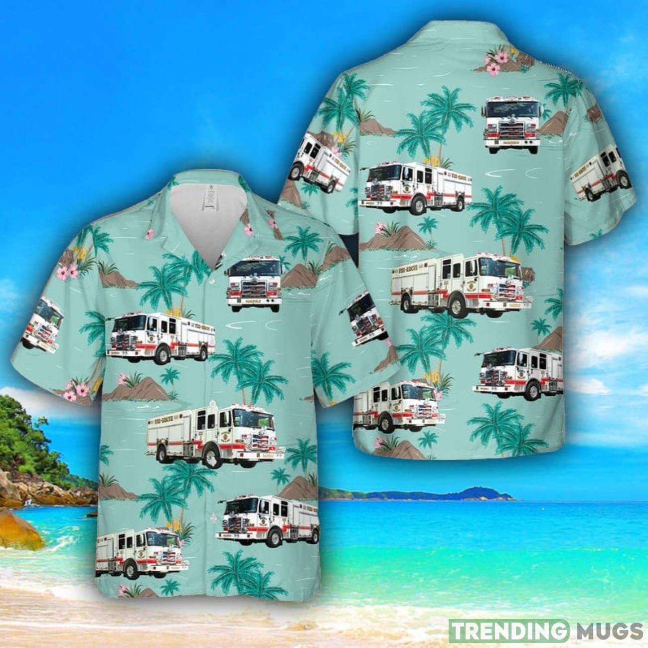 Fairfield Fire & EMS Connecticut Hawaiian Shirt Men And Women Summer Shirt Beach Lover Gift Product Photo 1 Fairfield Fire & EMS Connecticut Hawaiian Shirt Men And Women Summer Shirt Beach Lover Gift Product Photo 1