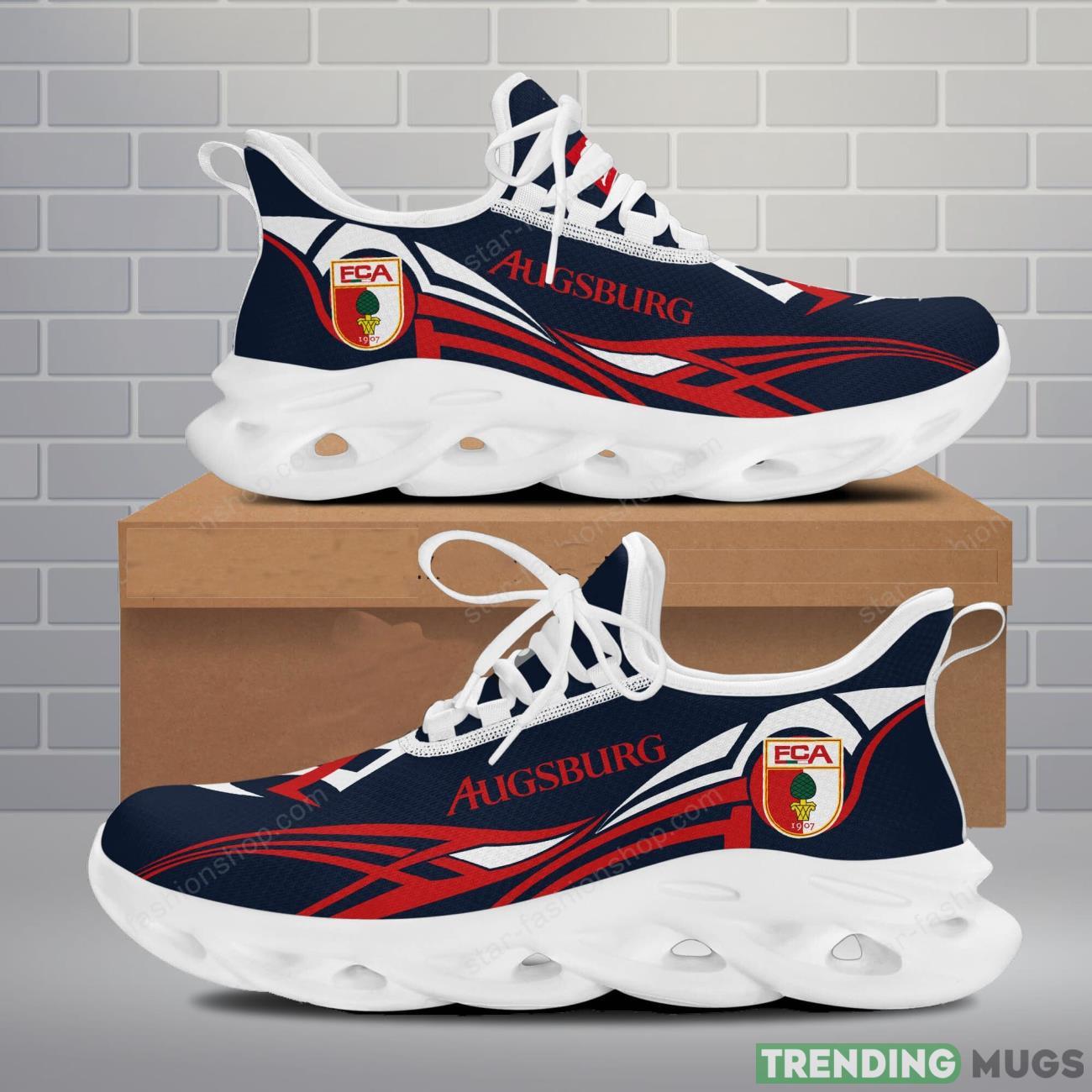 FC Augsburg Max Soul Shoes Sport Fans Gift Sneakers Product Photo 1 FC Augsburg Max Soul Shoes Sport Fans Gift Sneakers Product Photo 1