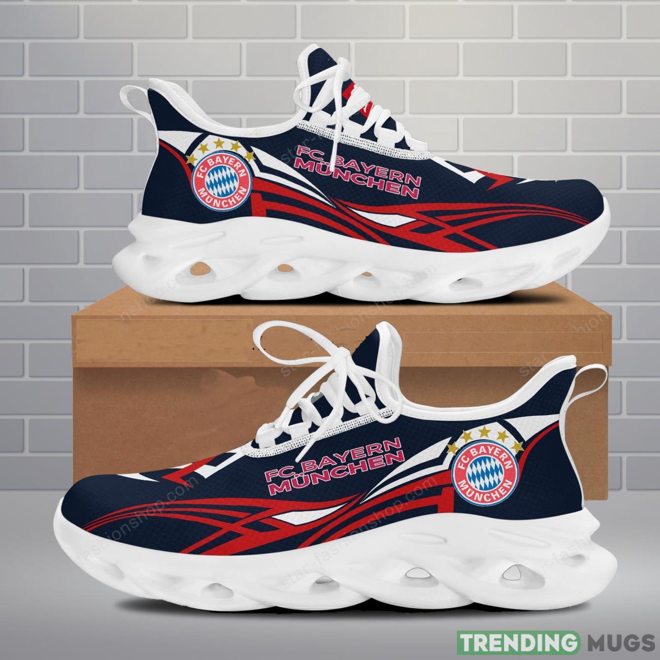 FC Bayern Munchen Max Soul Shoes Sport Fans Gift Sneakers Product Photo 1 FC Bayern Munchen Max Soul Shoes Sport Fans Gift Sneakers Product Photo 1