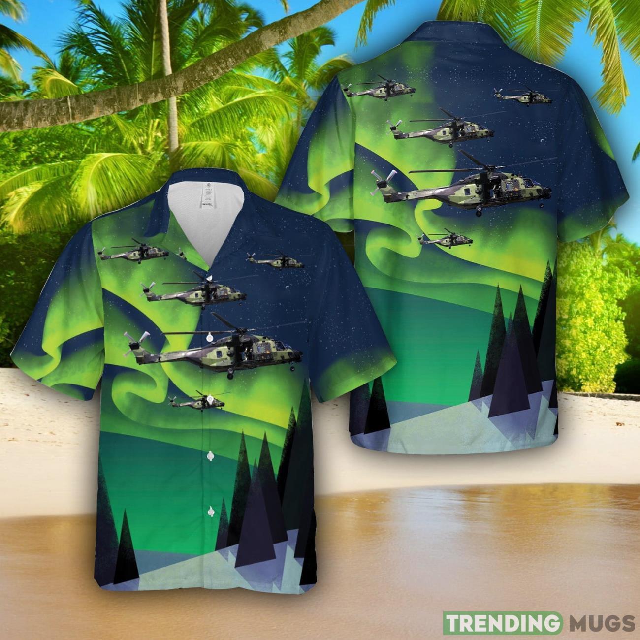 Finnish Army NH90 Hawaiian Shirt 3D Printed Aloha Summer Shirt Product Photo 1 Finnish Army NH90 Hawaiian Shirt 3D Printed Aloha Summer Shirt Product Photo 1