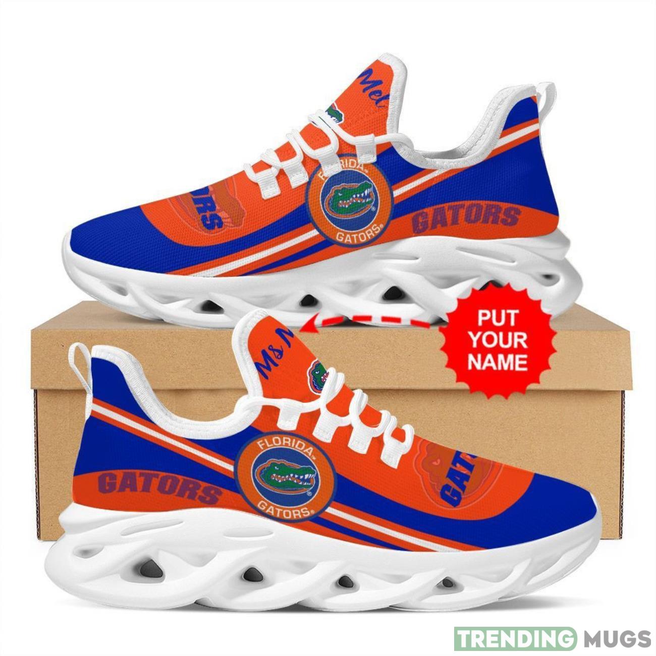 Florida Gators Personalized Name Max Soul Sneakers Running Sports Shoes Max Soul Florida Gators Personalized Name Max Soul Sneakers Running Sports Shoes Max Soul
