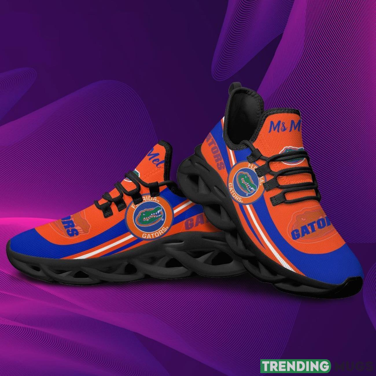 Florida Gators Personalized Name Max Soul Sneakers Running Sports Shoes Max Soul Florida Gators Personalized Name Max Soul Sneakers Running Sports Shoes Max Soul
