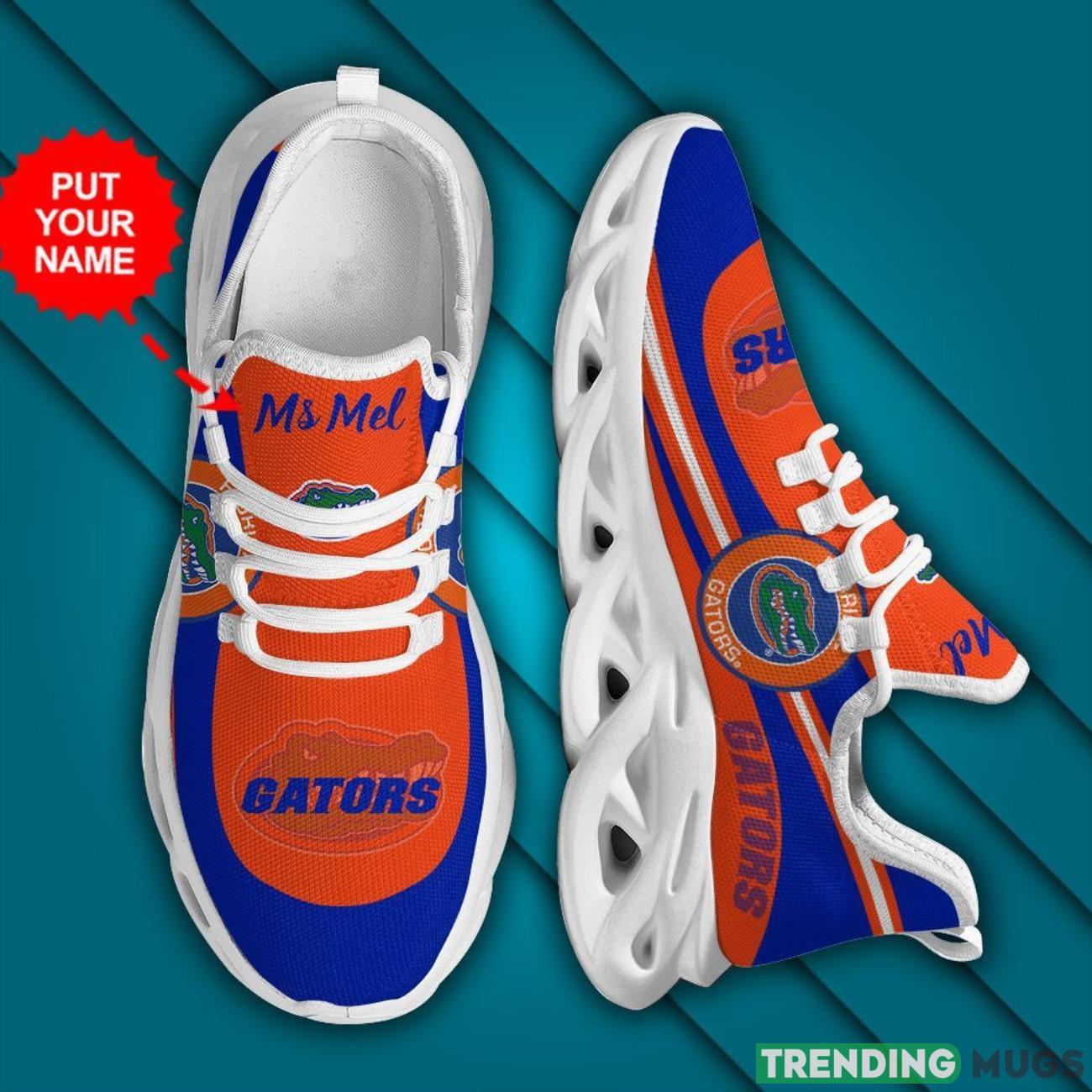 Florida Gators Personalized Name Max Soul Sneakers Running Sports Shoes Max Soul Florida Gators Personalized Name Max Soul Sneakers Running Sports Shoes Max Soul