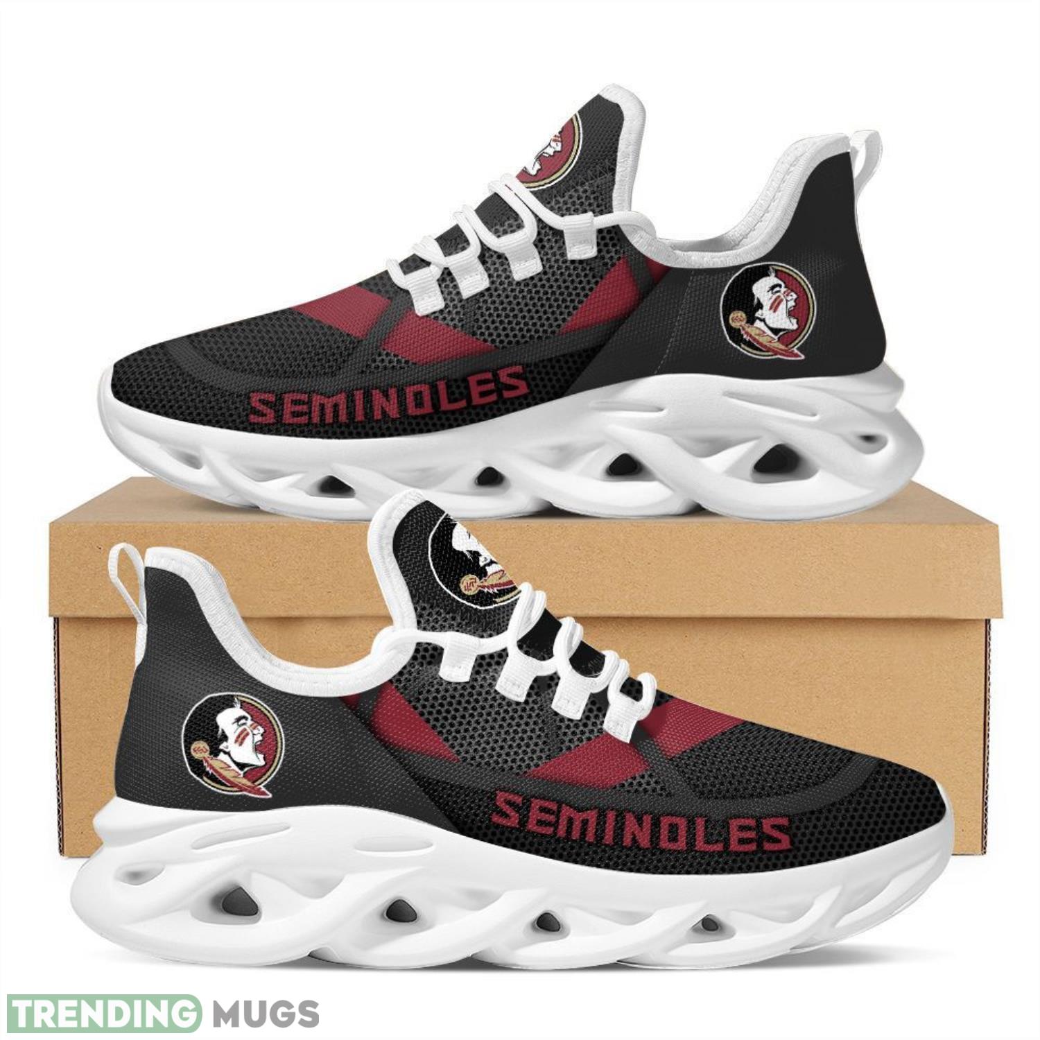 Florida State Seminoles Max Soul Sneakers Comfortable Men Women Shoes Max Soul Florida State Seminoles Max Soul Sneakers Comfortable Men Women Shoes Max Soul