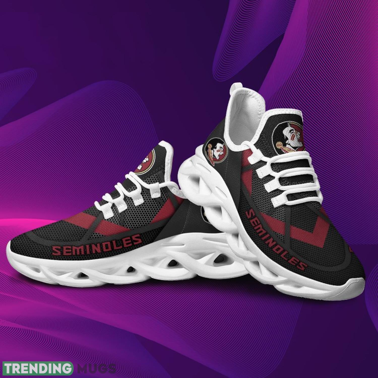 Florida State Seminoles Max Soul Sneakers Comfortable Men Women Shoes Max Soul Florida State Seminoles Max Soul Sneakers Comfortable Men Women Shoes Max Soul