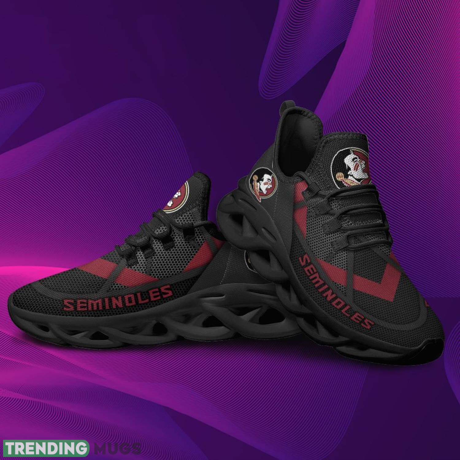Florida State Seminoles Max Soul Sneakers Comfortable Men Women Shoes Max Soul Florida State Seminoles Max Soul Sneakers Comfortable Men Women Shoes Max Soul