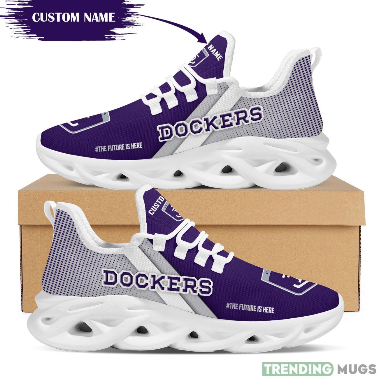 Fremantle Dockers Custom Personalized Max Soul Sneakers Running Sports Shoes Product Photo 1 Fremantle Dockers Custom Personalized Max Soul Sneakers Running Sports Shoes Product Photo 1