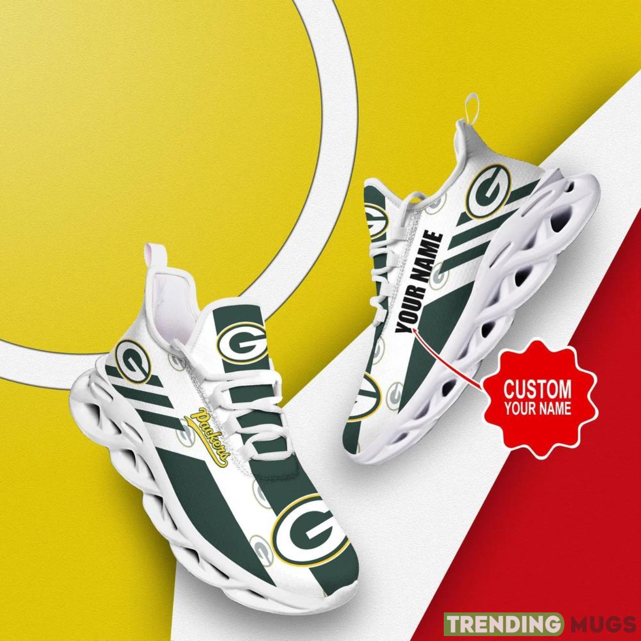 Green Bay Packers NFL Football Fans Max Soul Shoes Sneakers Personalized Name Gifts Men Women Shoes Max Soul Green Bay Packers NFL Football Fans Max Soul Shoes Sneakers Personalized Name Gifts Men Women Shoes Max Soul