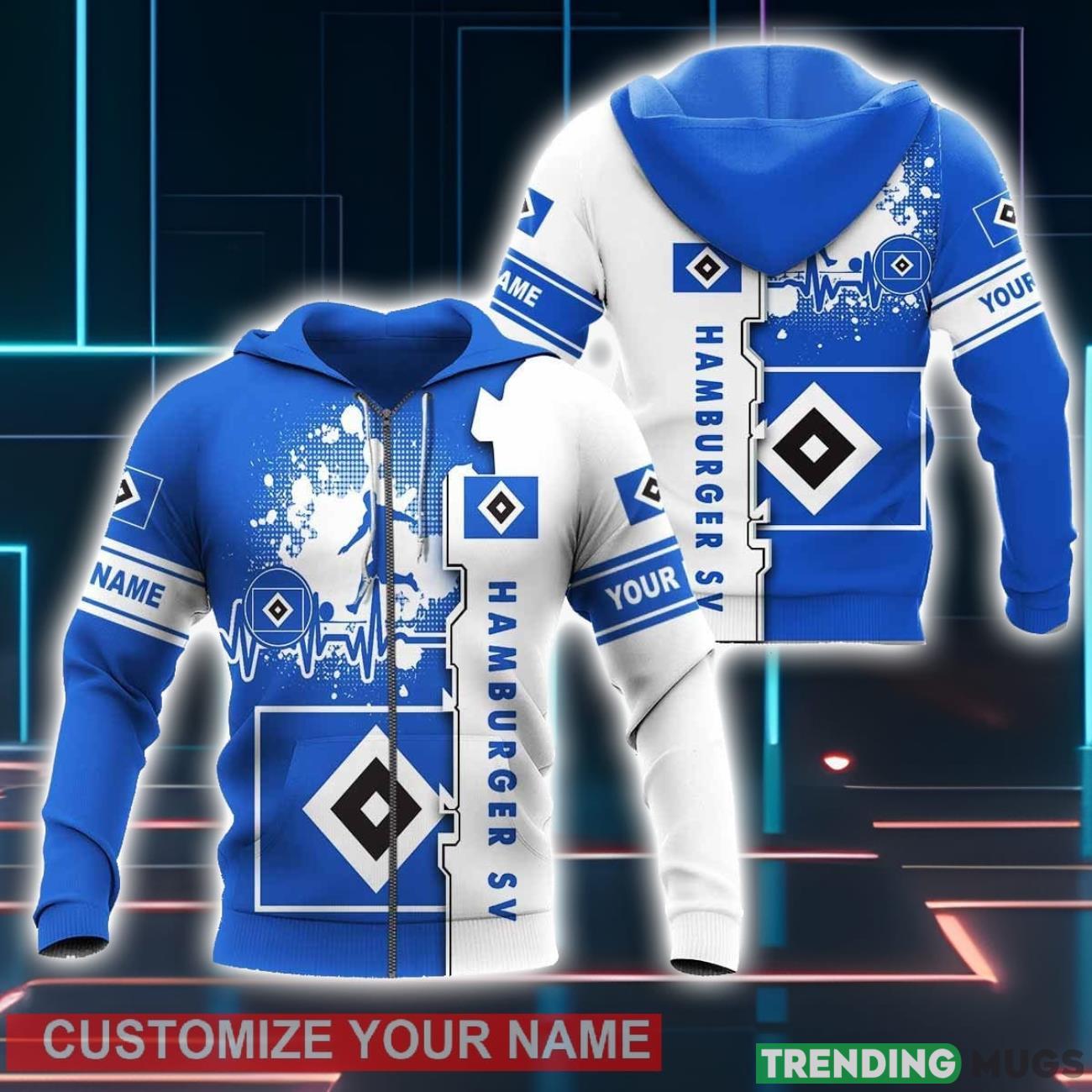 Hamburger SV 3D Hoodie Winter Gift For Men For Women Personalized Name Product Photo 1 Hamburger SV 3D Hoodie Winter Gift For Men For Women Personalized Name Product Photo 1