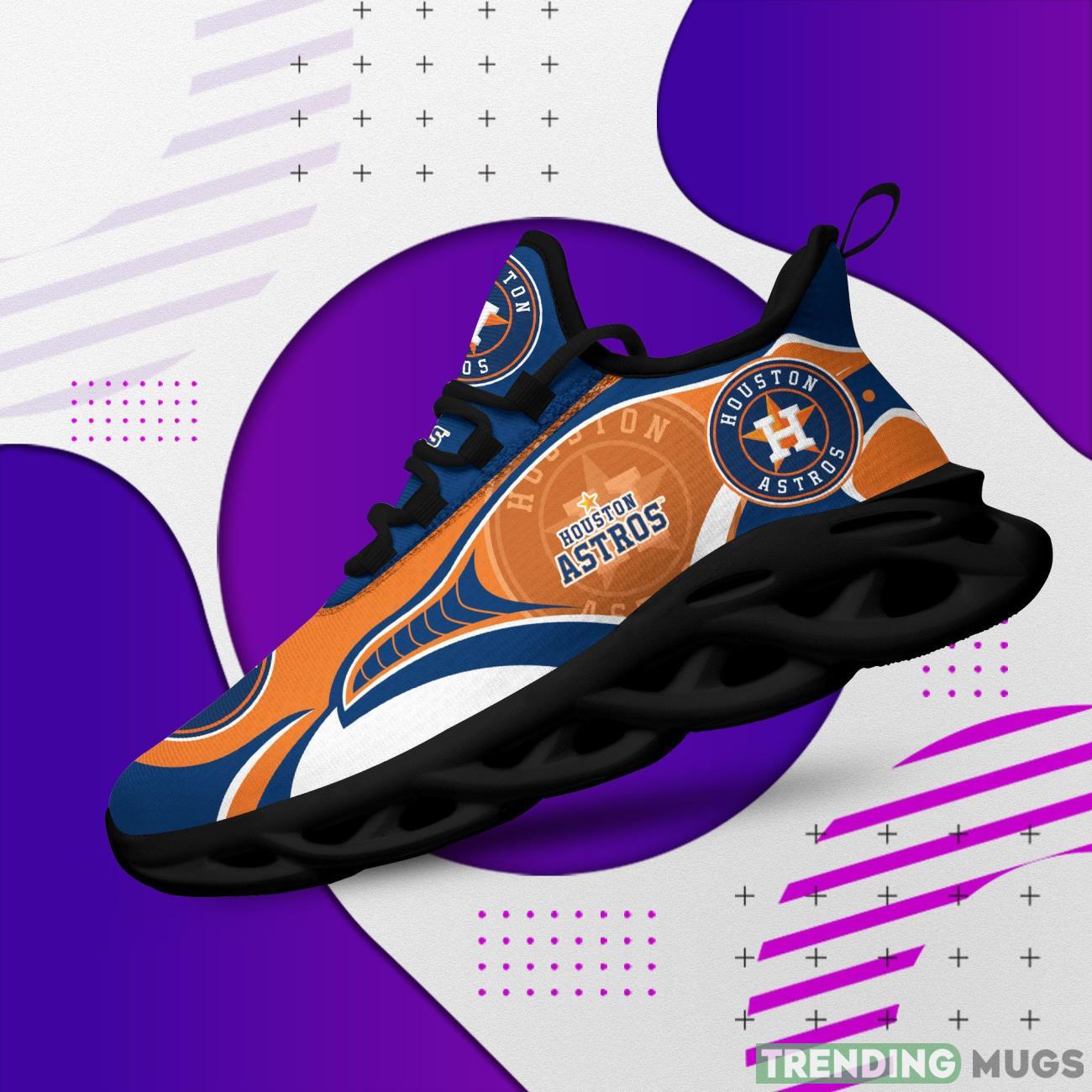Houston Astros Max Soul Shoes Footabll Sneakers For Men Women Max Soul Houston Astros Max Soul Shoes Footabll Sneakers For Men Women Max Soul