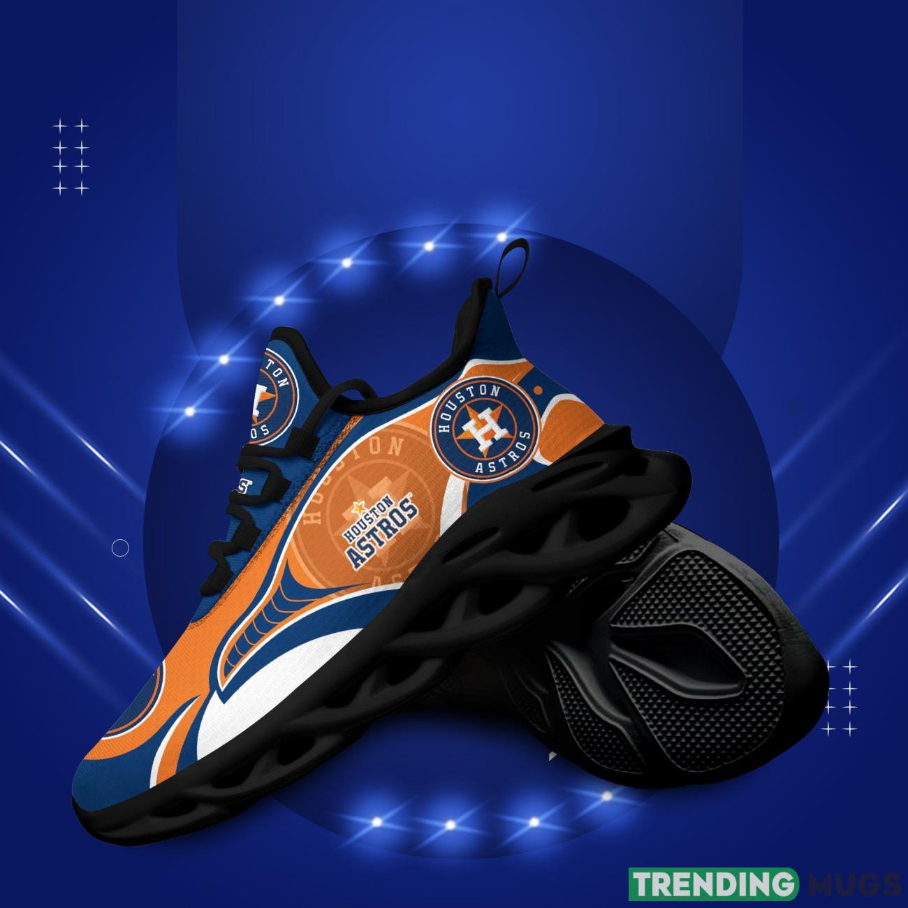 Houston Astros Max Soul Shoes Footabll Sneakers For Men Women Max Soul Houston Astros Max Soul Shoes Footabll Sneakers For Men Women Max Soul