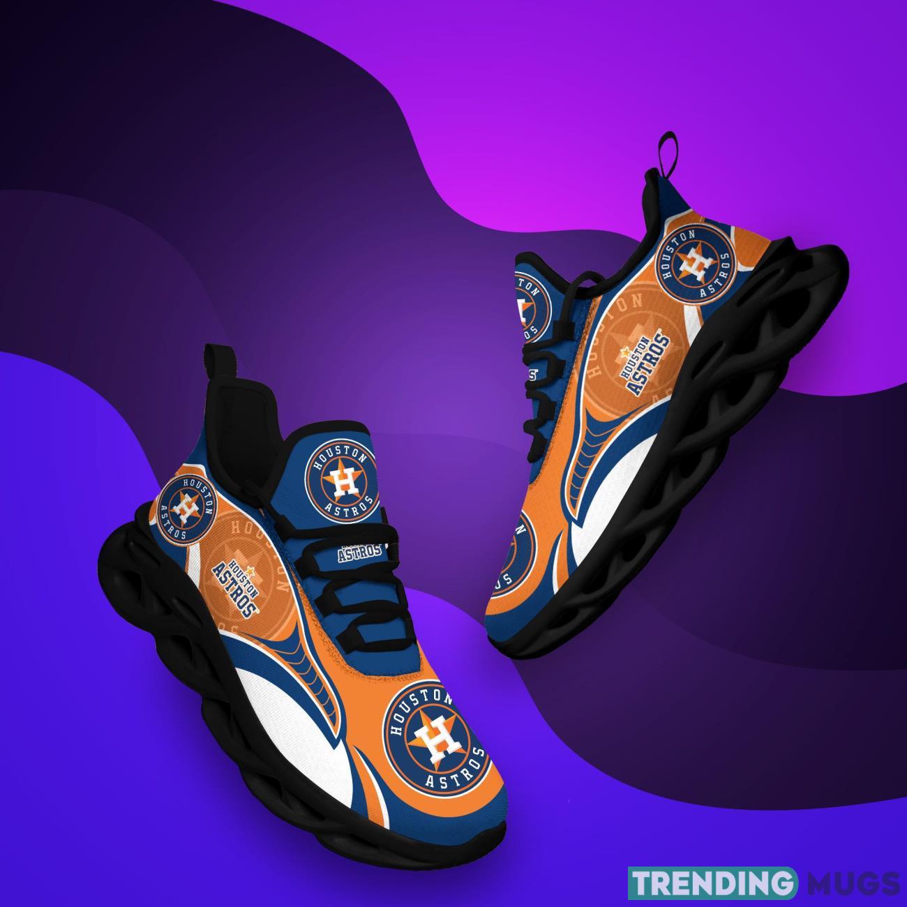 Houston Astros Max Soul Shoes Footabll Sneakers For Men Women Max Soul Houston Astros Max Soul Shoes Footabll Sneakers For Men Women Max Soul