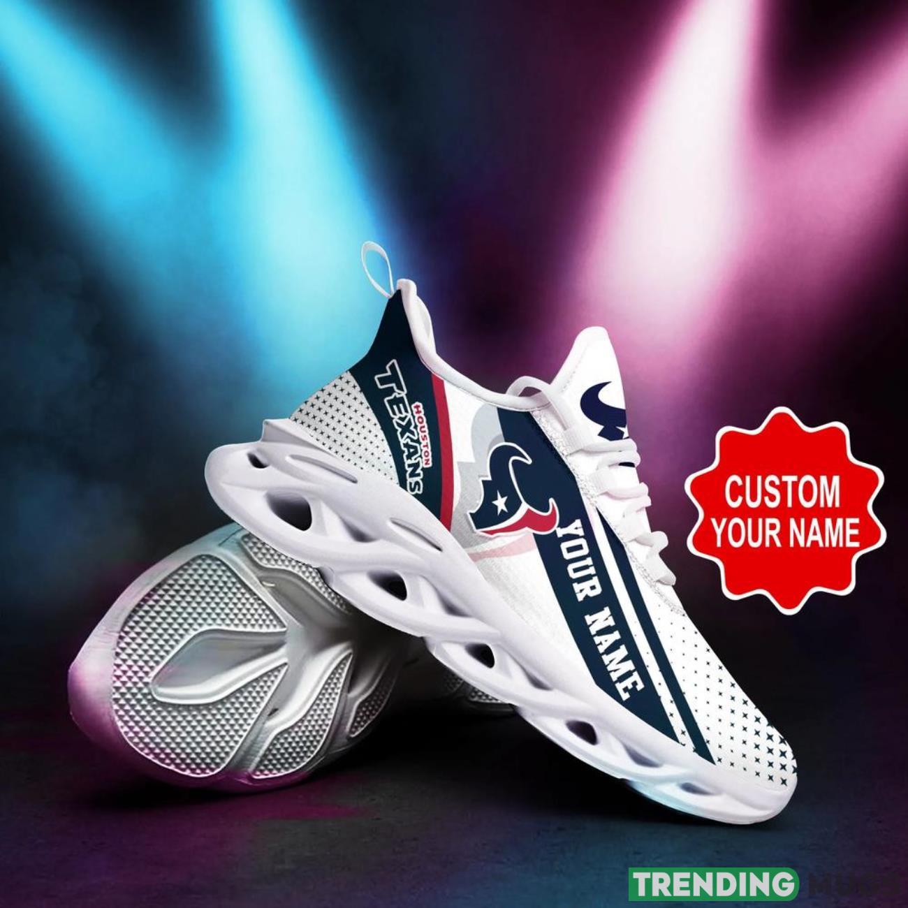 Houston Texans NFL Max Soul Shoes Custom Name National Football League Fans Gifts For NFL Fans Max Soul Houston Texans NFL Max Soul Shoes Custom Name National Football League Fans Gifts For NFL Fans Max Soul