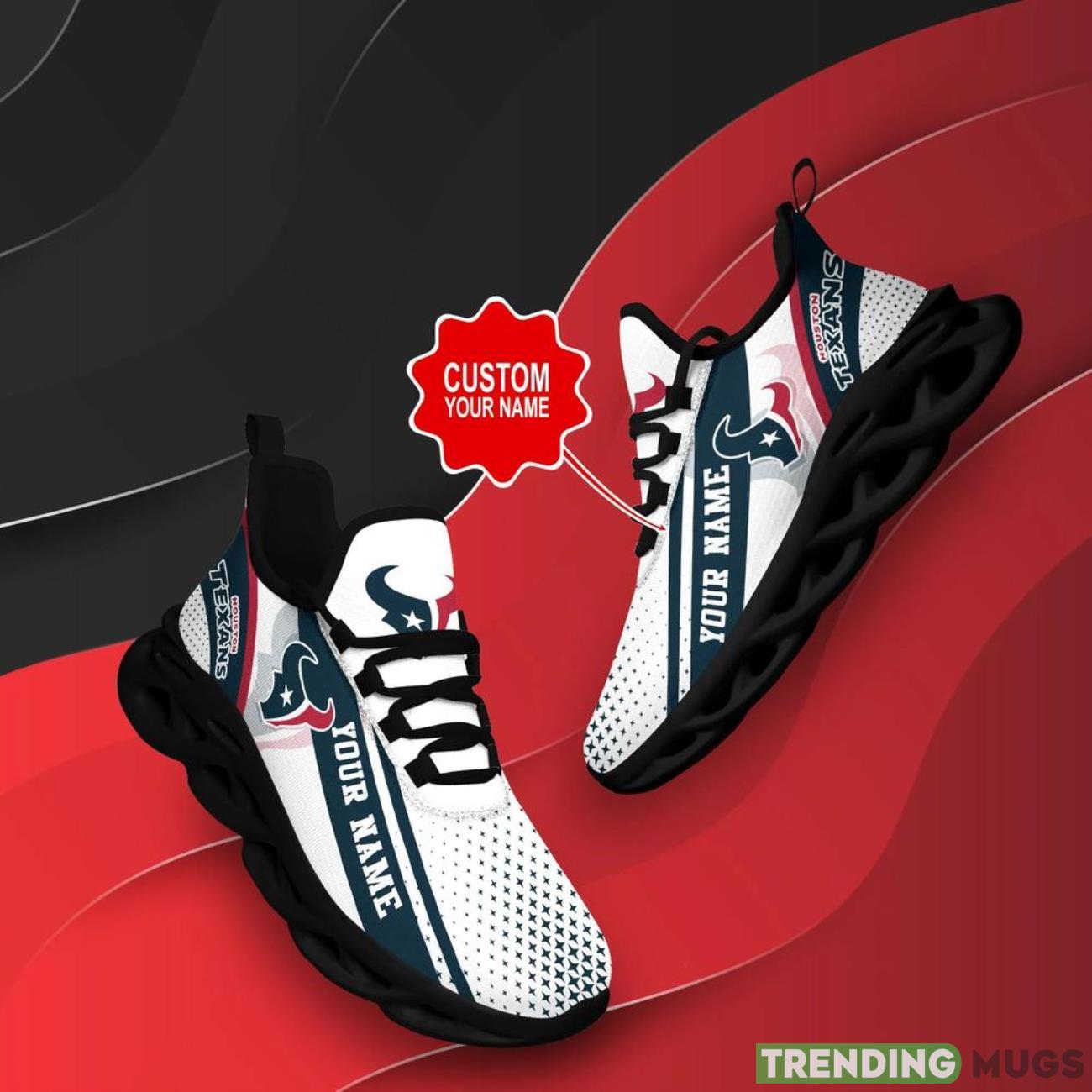 Houston Texans NFL Max Soul Shoes Custom Name National Football League Fans Gifts For NFL Fans Max Soul Houston Texans NFL Max Soul Shoes Custom Name National Football League Fans Gifts For NFL Fans Max Soul