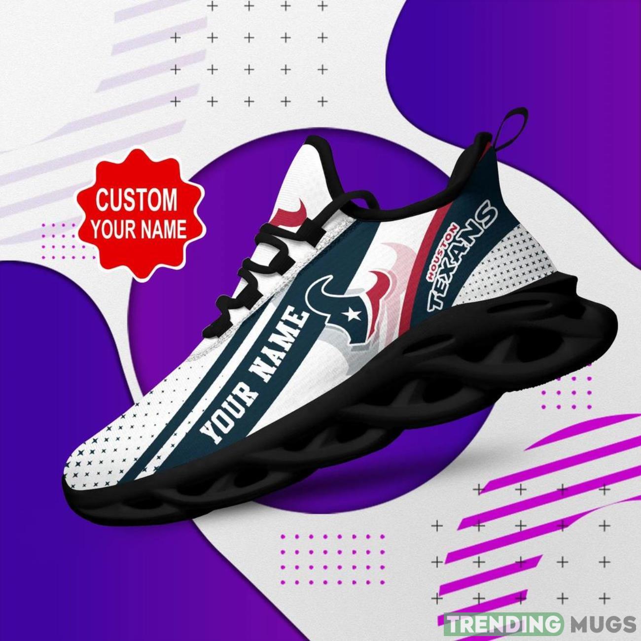 Houston Texans NFL Max Soul Shoes Custom Name National Football League Fans Gifts For NFL Fans Max Soul Houston Texans NFL Max Soul Shoes Custom Name National Football League Fans Gifts For NFL Fans Max Soul