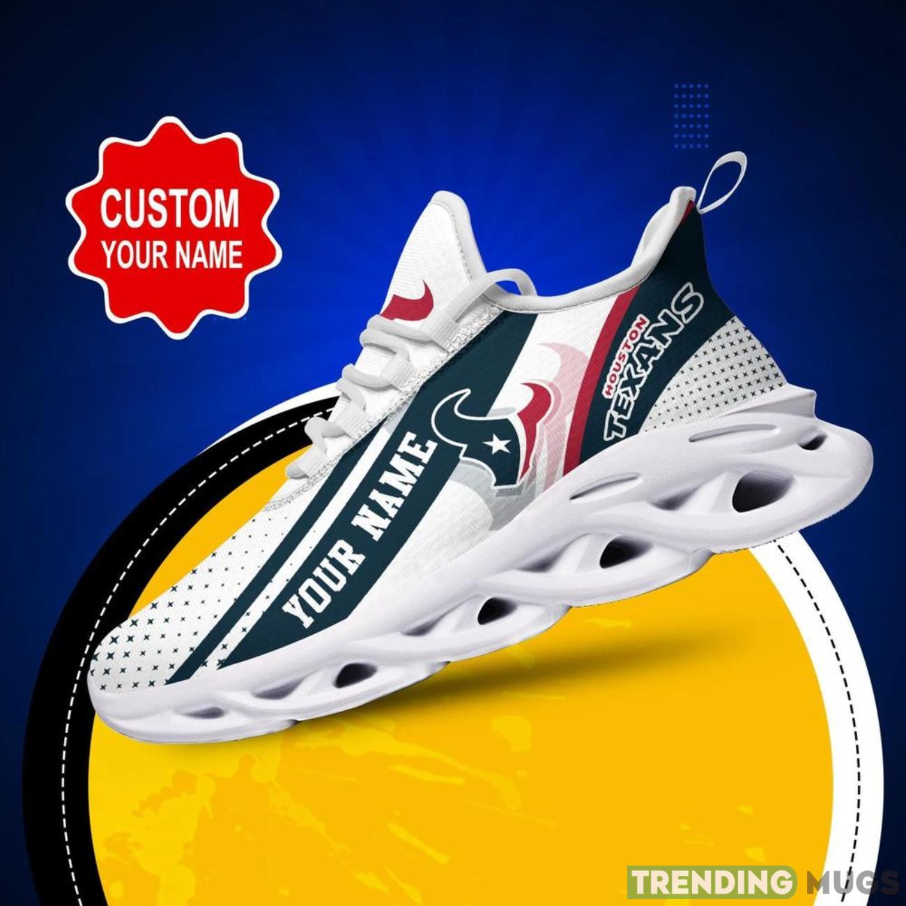 Houston Texans NFL Max Soul Shoes Custom Name National Football League Fans Gifts For NFL Fans Max Soul Houston Texans NFL Max Soul Shoes Custom Name National Football League Fans Gifts For NFL Fans Max Soul