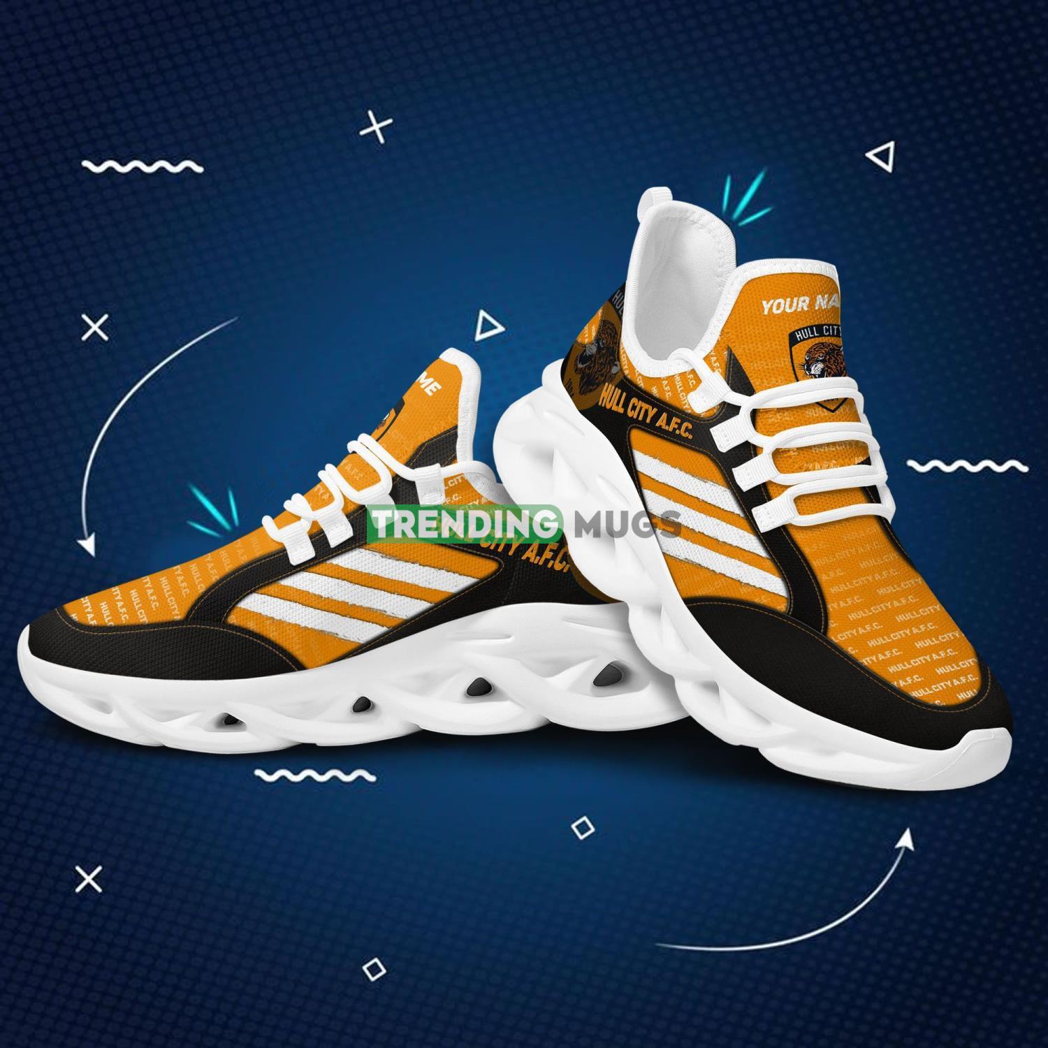 Hull City A.F.C Custom Personalized Max Soul Sneakers Comfortable Men Women Shoes Max Soul Hull City A.F.C Custom Personalized Max Soul Sneakers Comfortable Men Women Shoes Max Soul