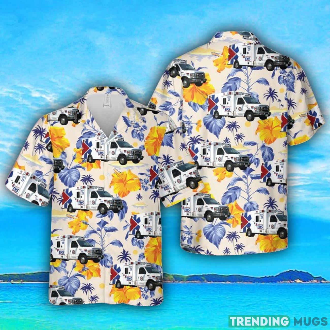 Indiana Indianapolis EMS Hawaiian Shirt Men And Women Summer Shirt Beach Lover Gift Product Photo 1 Indiana Indianapolis EMS Hawaiian Shirt Men And Women Summer Shirt Beach Lover Gift Product Photo 1