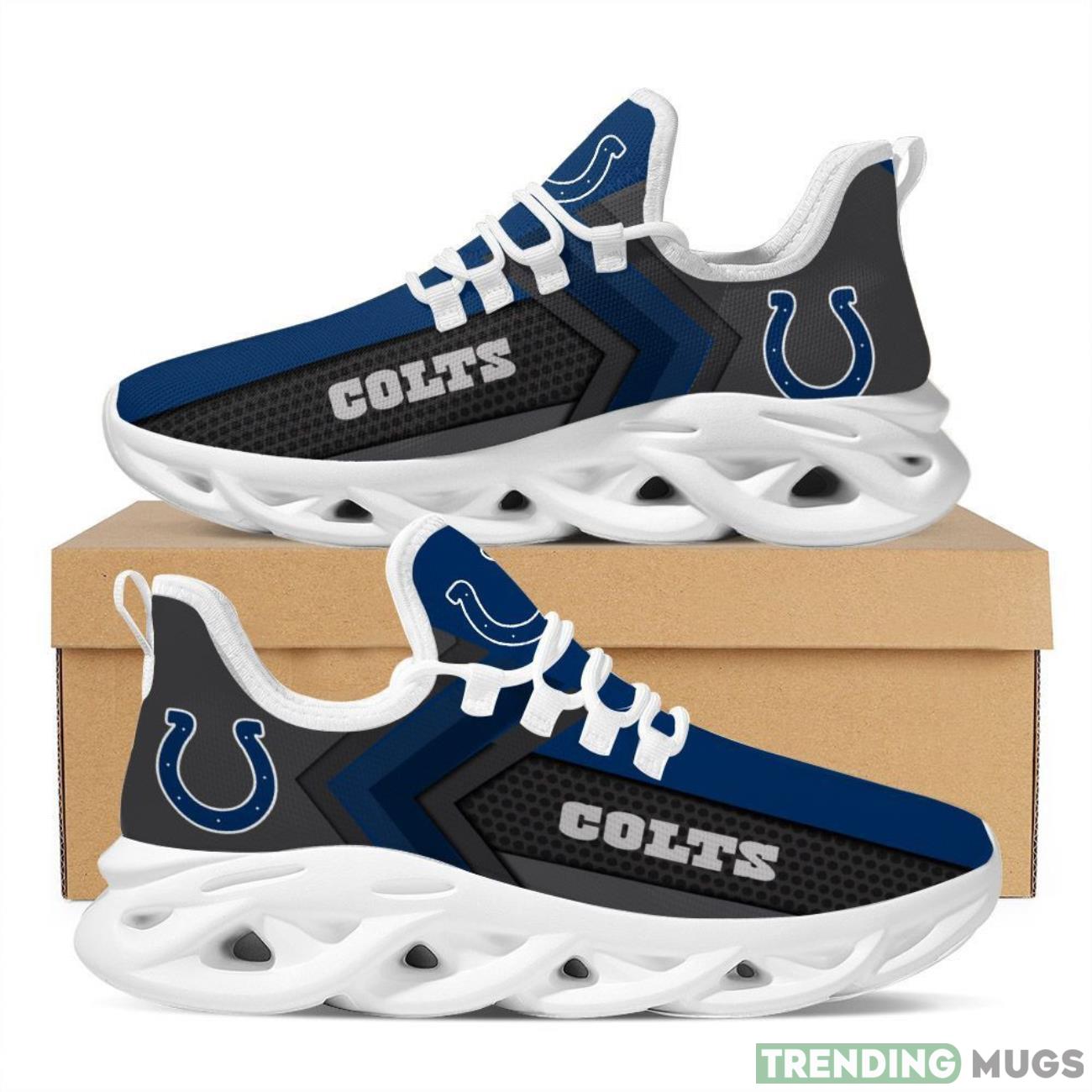 Indianapolis Colts Max Soul Sneakers Running Full Printed Sports Running Shoes Max Soul Indianapolis Colts Max Soul Sneakers Running Full Printed Sports Running Shoes Max Soul