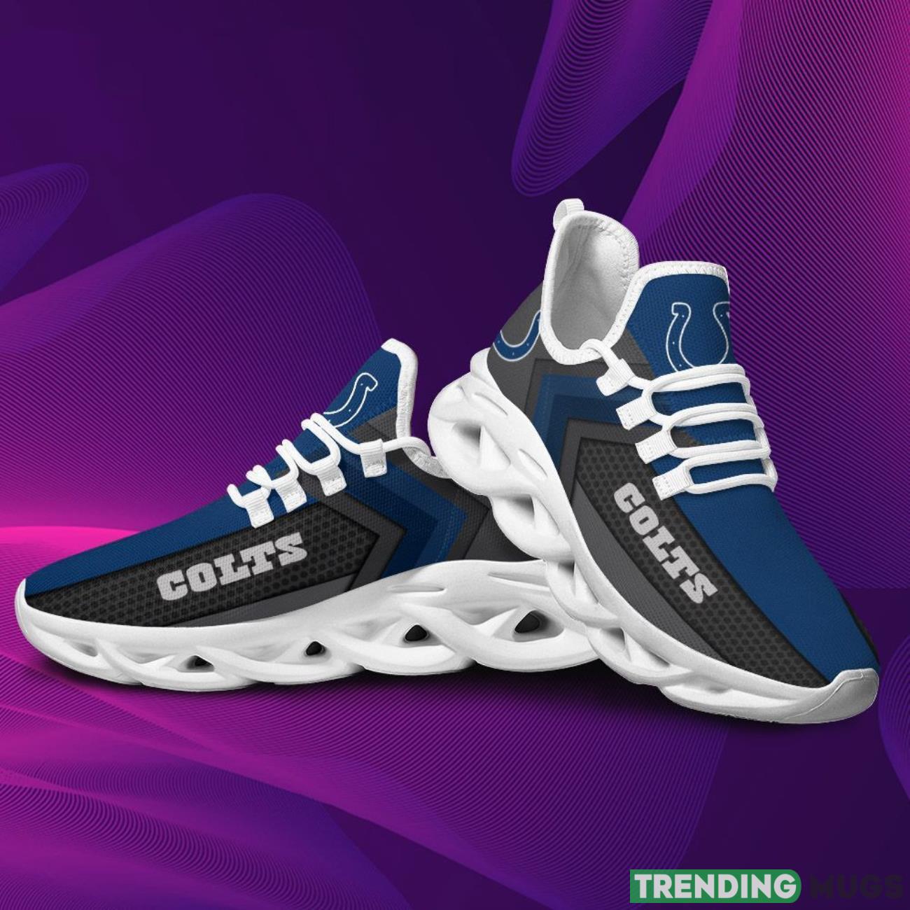 Indianapolis Colts Max Soul Sneakers Running Full Printed Sports Running Shoes Max Soul Indianapolis Colts Max Soul Sneakers Running Full Printed Sports Running Shoes Max Soul