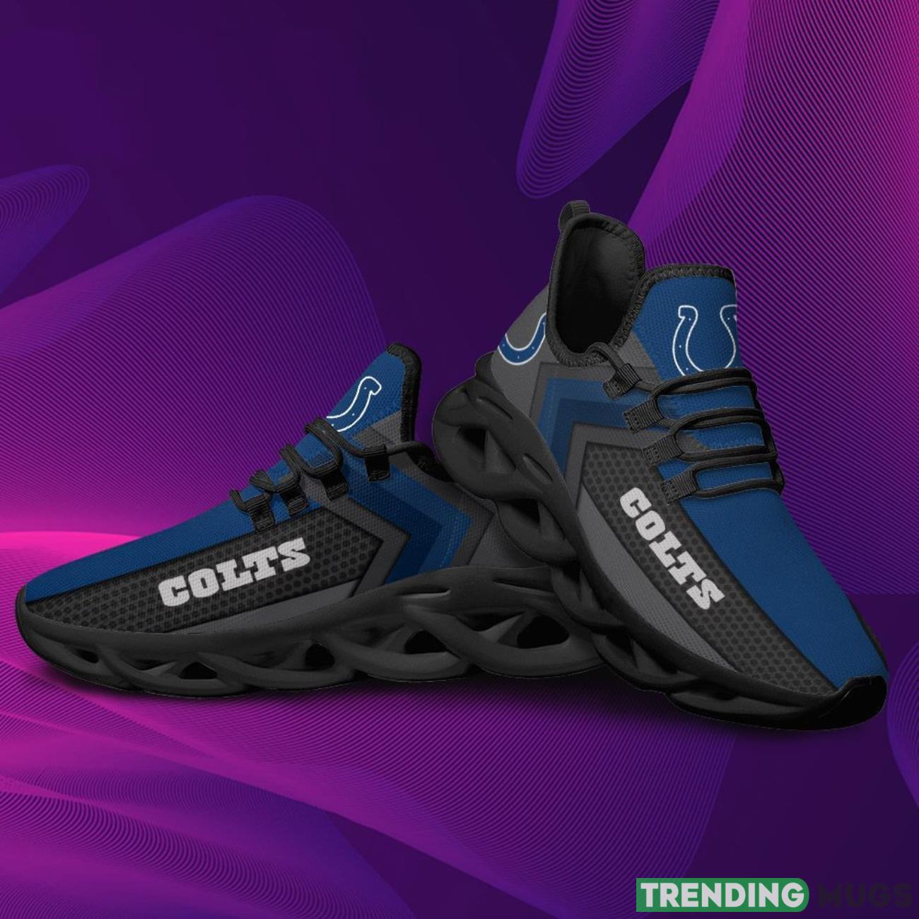 Indianapolis Colts Max Soul Sneakers Running Full Printed Sports Running Shoes Max Soul Indianapolis Colts Max Soul Sneakers Running Full Printed Sports Running Shoes Max Soul