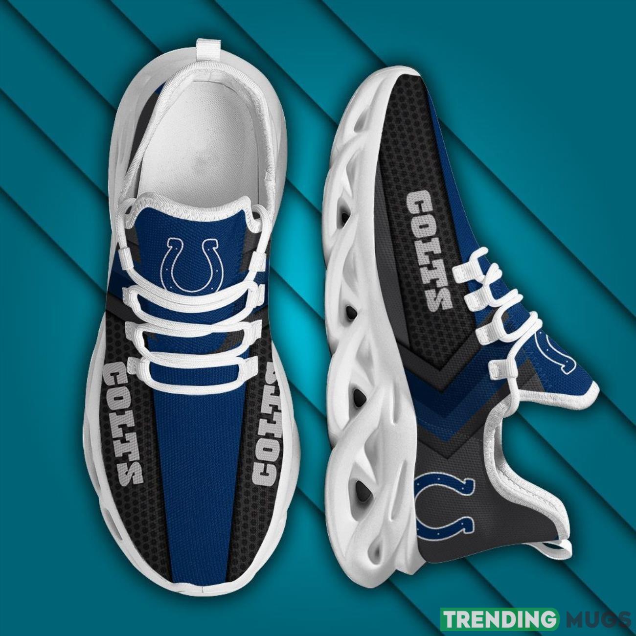Indianapolis Colts Max Soul Sneakers Running Full Printed Sports Running Shoes Max Soul Indianapolis Colts Max Soul Sneakers Running Full Printed Sports Running Shoes Max Soul
