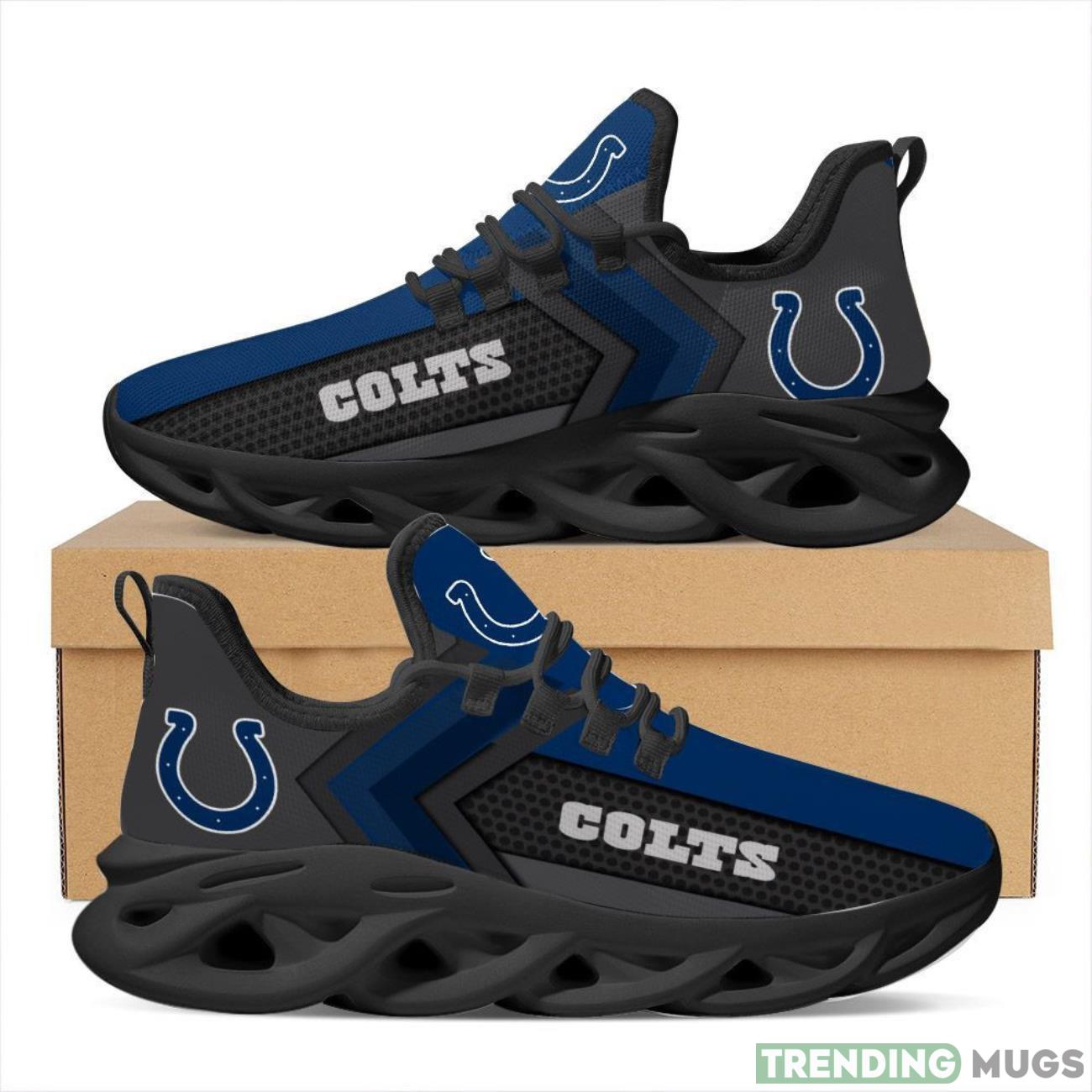 Indianapolis Colts Max Soul Sneakers Running Full Printed Sports Running Shoes Product Photo 1 Indianapolis Colts Max Soul Sneakers Running Full Printed Sports Running Shoes Product Photo 1