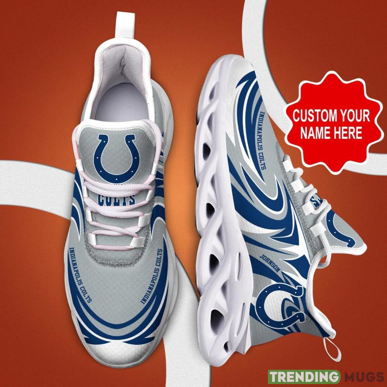 Indianapolis Colts NFL Football Fans Max Soul Shoes Sneakers Personalized Name Gifts Men Women Shoes Max Soul Indianapolis Colts NFL Football Fans Max Soul Shoes Sneakers Personalized Name Gifts Men Women Shoes Max Soul