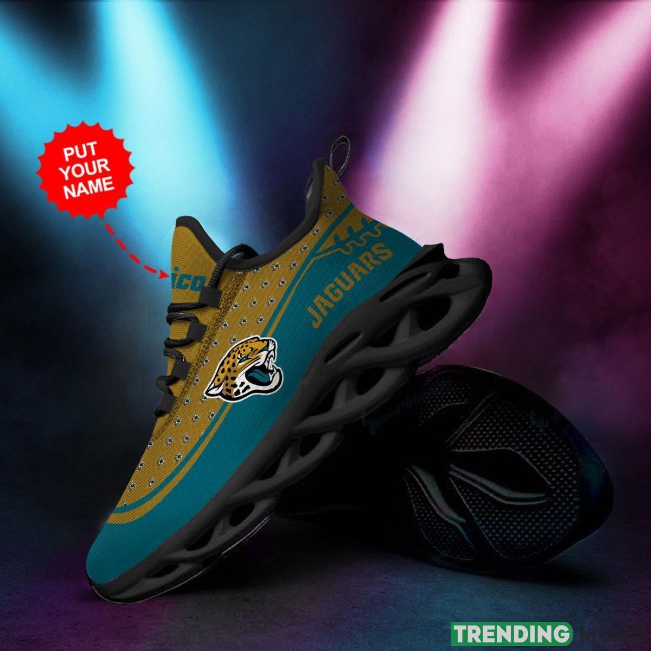 Jacksonville Jaguars Custom Personalized Max Soul Sneakers Running Sports Shoes Max Soul Jacksonville Jaguars Custom Personalized Max Soul Sneakers Running Sports Shoes Max Soul