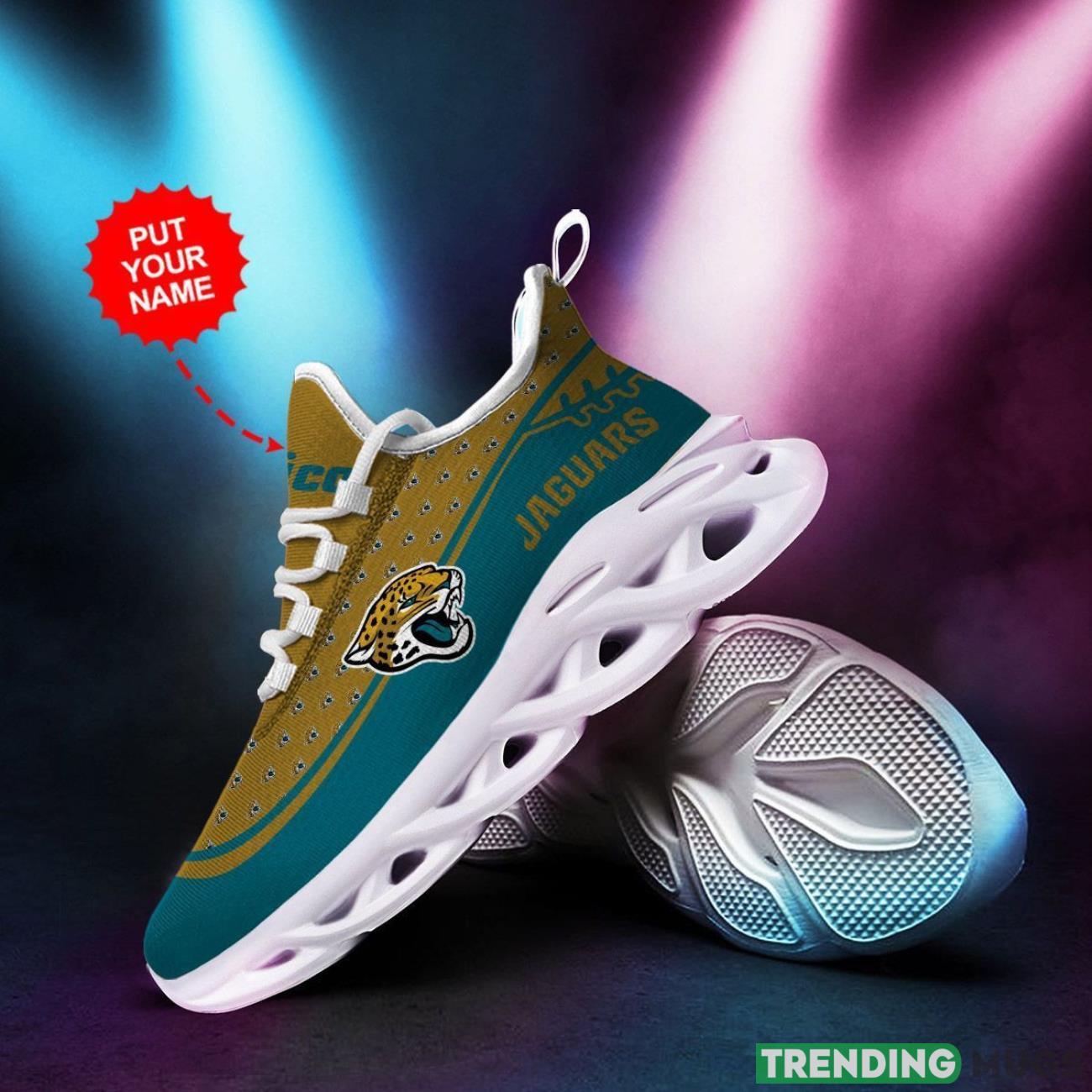 Jacksonville Jaguars Custom Personalized Max Soul Sneakers Running Sports Shoes Max Soul Jacksonville Jaguars Custom Personalized Max Soul Sneakers Running Sports Shoes Max Soul