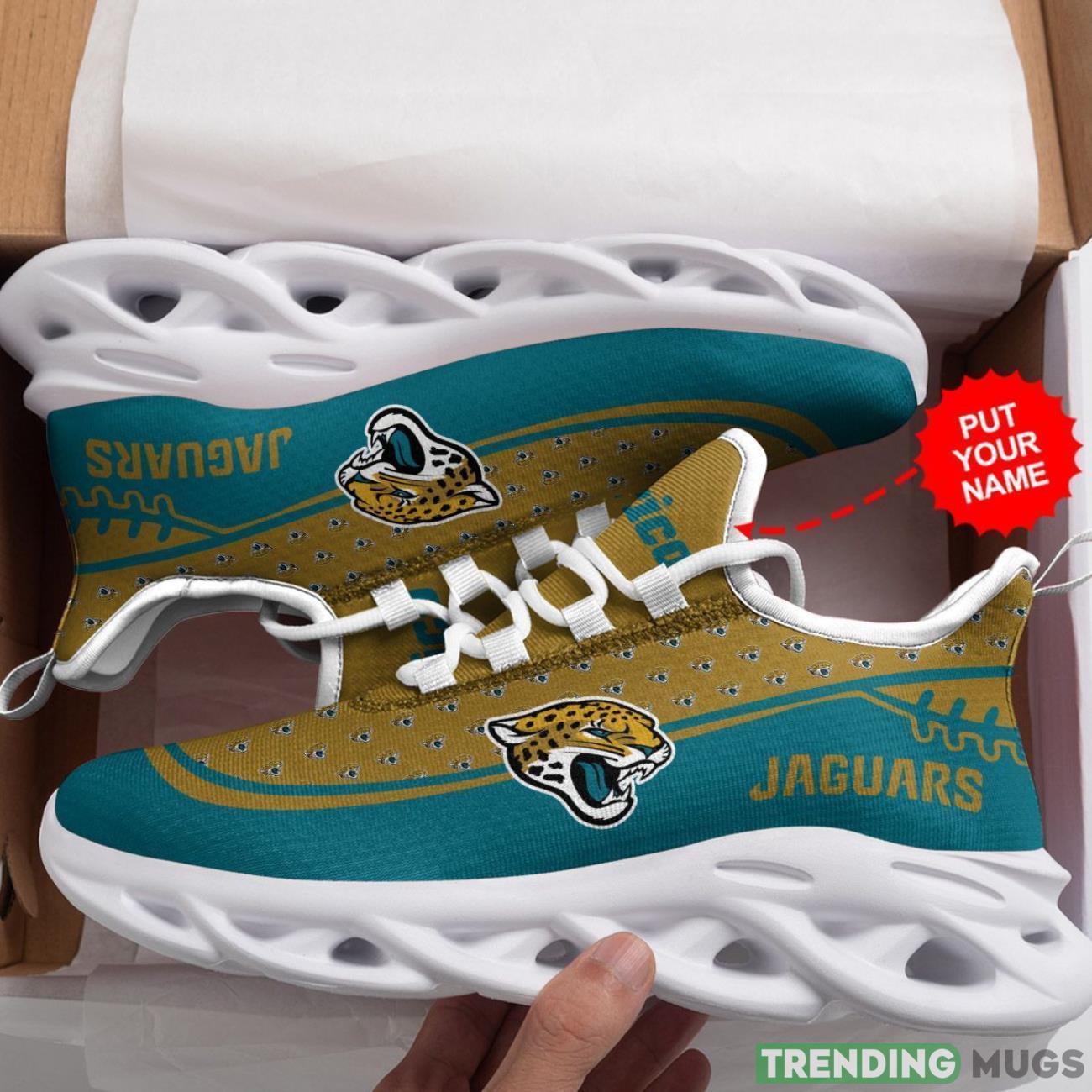 Jacksonville Jaguars Custom Personalized Max Soul Sneakers Running Sports Shoes Max Soul Jacksonville Jaguars Custom Personalized Max Soul Sneakers Running Sports Shoes Max Soul