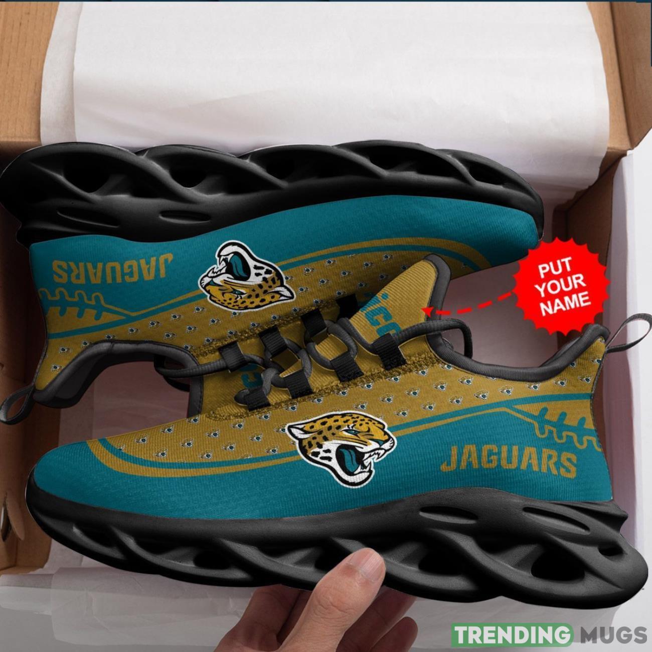 Jacksonville Jaguars Custom Personalized Max Soul Sneakers Running Sports Shoes Max Soul Jacksonville Jaguars Custom Personalized Max Soul Sneakers Running Sports Shoes Max Soul