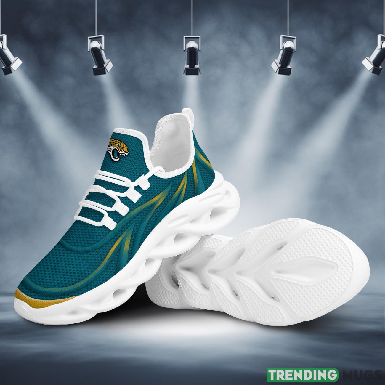 Jacksonville Jaguars Neon Flames Design Trending Max Soul Clunky Sneaker Shoes For Mens Womens Max Soul Jacksonville Jaguars Neon Flames Design Trending Max Soul Clunky Sneaker Shoes For Mens Womens Max Soul