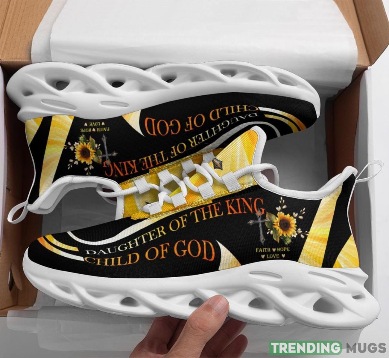 Jesus Daughter Of The King Max Soul Shoes Running Sneakers Sunflower Lover Product Photo 1 Jesus Daughter Of The King Max Soul Shoes Running Sneakers Sunflower Lover Product Photo 1