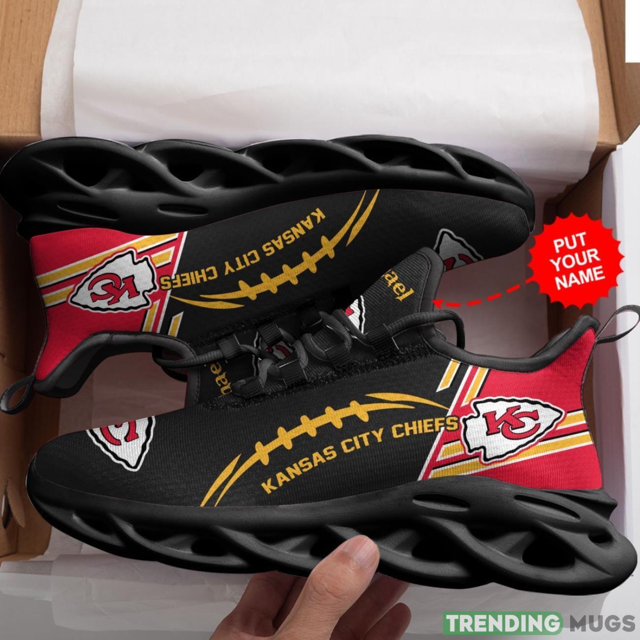 Kansas City Chiefs Custom Personalized Max Soul Sneakers Running Full Printed Sports Running Shoes Max Soul Kansas City Chiefs Custom Personalized Max Soul Sneakers Running Full Printed Sports Running Shoes Max Soul