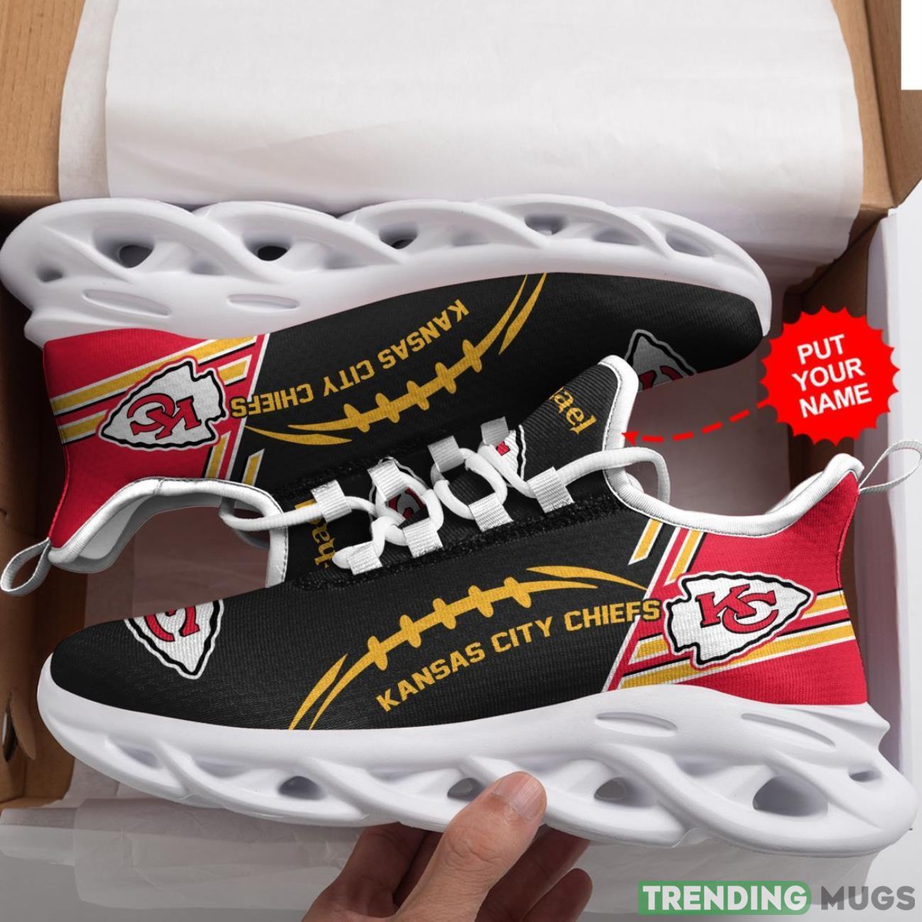 Kansas City Chiefs Custom Personalized Max Soul Sneakers Running Full Printed Sports Running Shoes Max Soul Kansas City Chiefs Custom Personalized Max Soul Sneakers Running Full Printed Sports Running Shoes Max Soul
