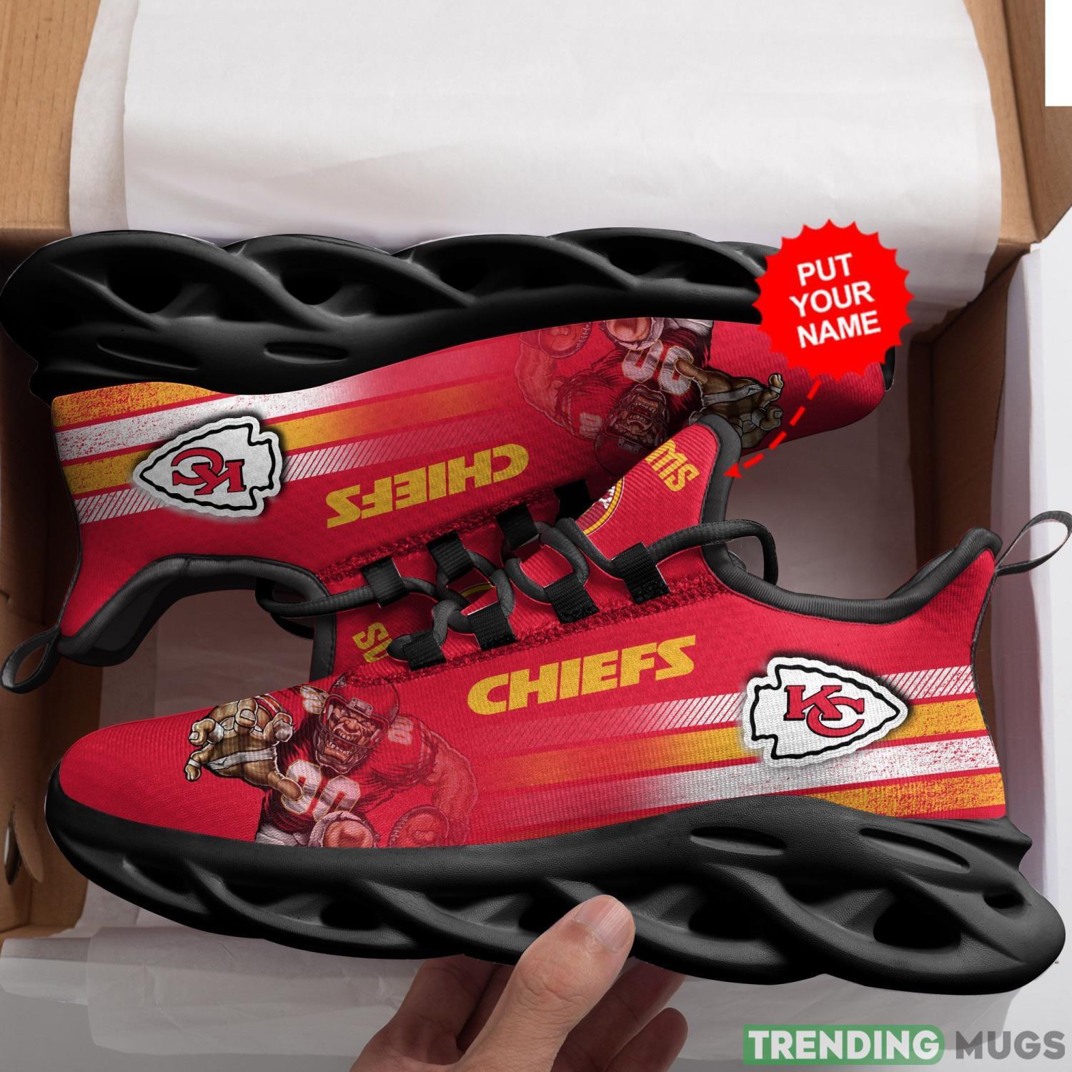 Kansas City Chiefs Custom Personalized Max Soul Sneakers Running Sports Shoes For Men Women Max Soul Kansas City Chiefs Custom Personalized Max Soul Sneakers Running Sports Shoes For Men Women Max Soul