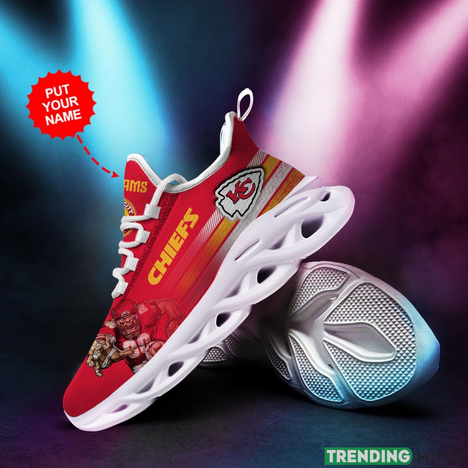 Kansas City Chiefs Custom Personalized Max Soul Sneakers Running Sports Shoes For Men Women Max Soul Kansas City Chiefs Custom Personalized Max Soul Sneakers Running Sports Shoes For Men Women Max Soul