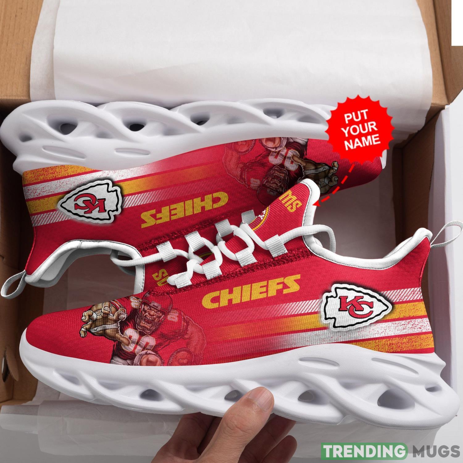 Kansas City Chiefs Custom Personalized Max Soul Sneakers Running Sports Shoes For Men Women Max Soul Kansas City Chiefs Custom Personalized Max Soul Sneakers Running Sports Shoes For Men Women Max Soul
