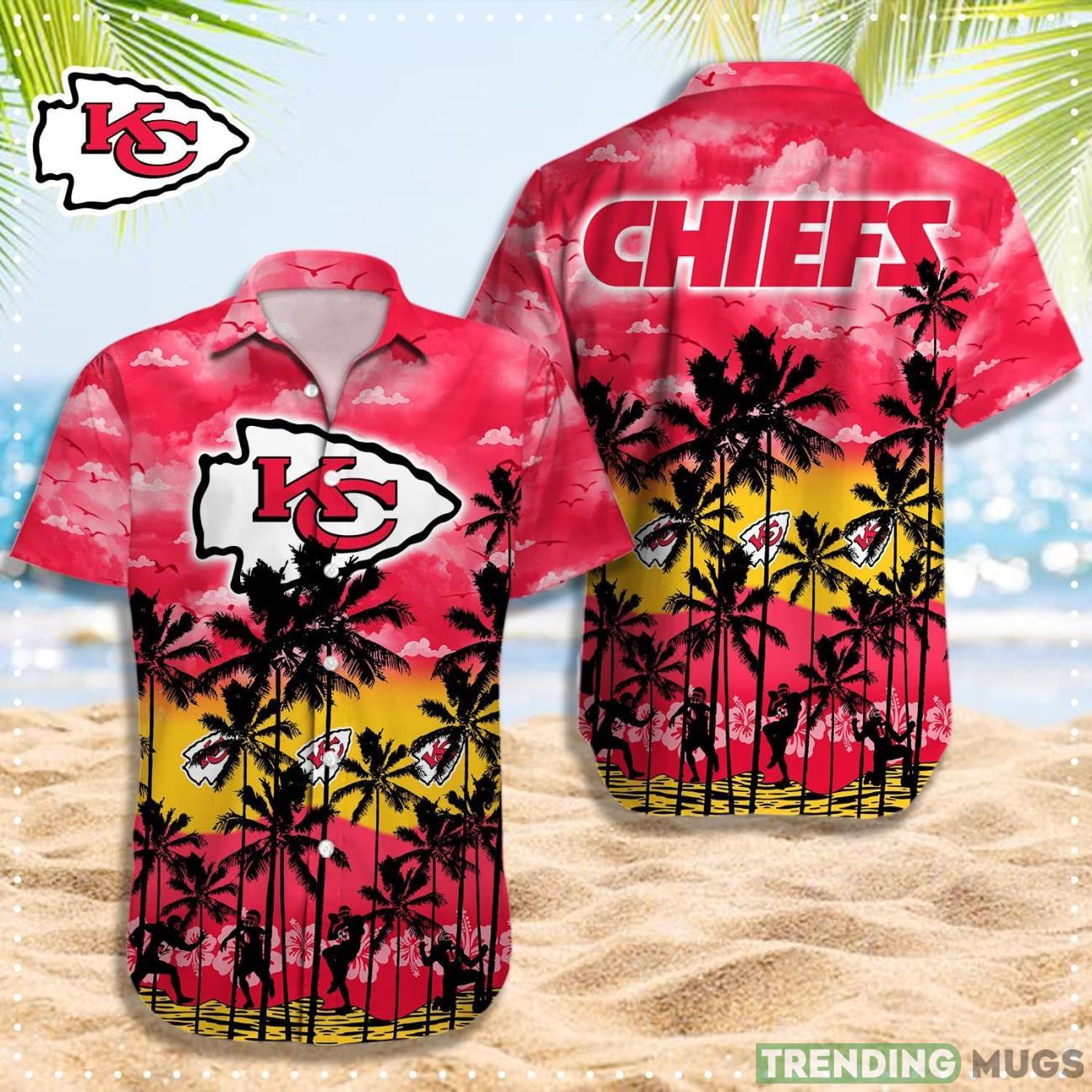 Kansas City Chiefs NFL Hawaiian Shirt Summer Gift For Fans Beach Shirt Product Photo 1 Kansas City Chiefs NFL Hawaiian Shirt Summer Gift For Fans Beach Shirt Product Photo 1