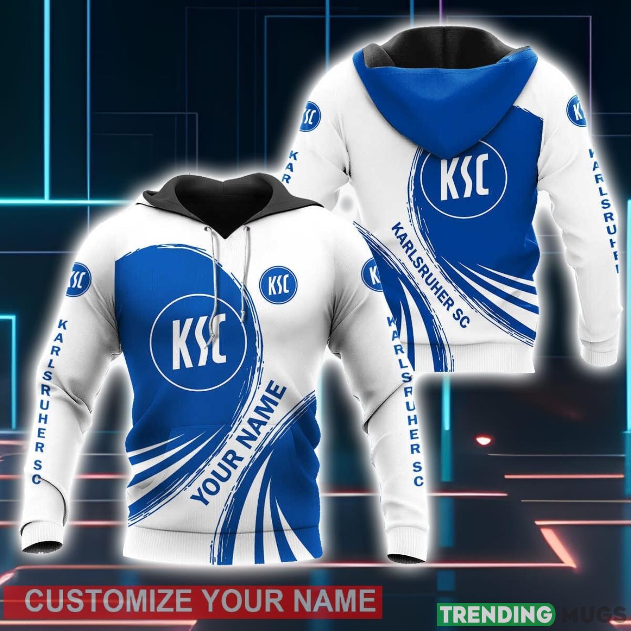 Karlsruher SC 3D Hoodie Winter Gift For Men For Women Personalized Name 3D Hoodies Karlsruher SC 3D Hoodie Winter Gift For Men For Women Personalized Name 3D Hoodies