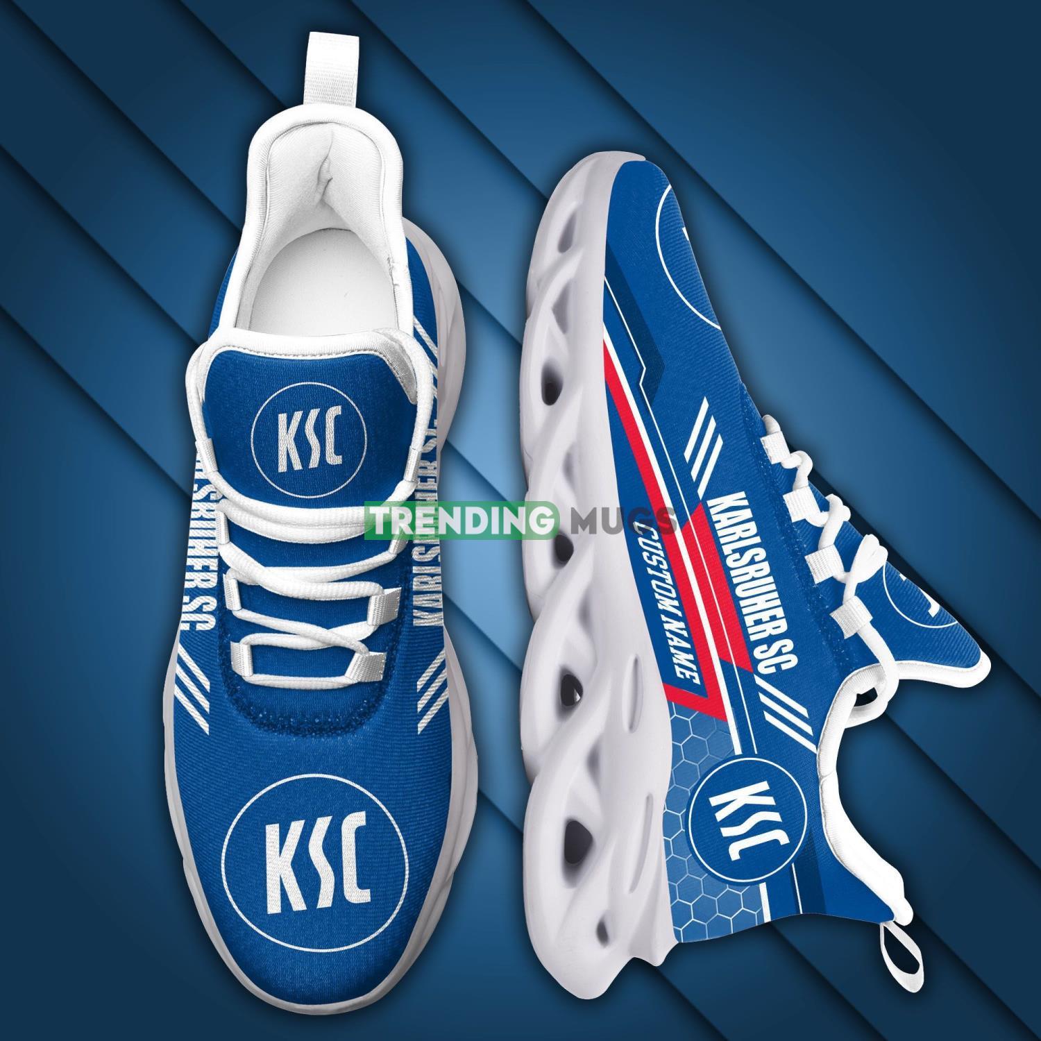 Karlsruher SC Custom Personalized Max Soul Sneakers Comfortable Men Women Shoes Max Soul Karlsruher SC Custom Personalized Max Soul Sneakers Comfortable Men Women Shoes Max Soul