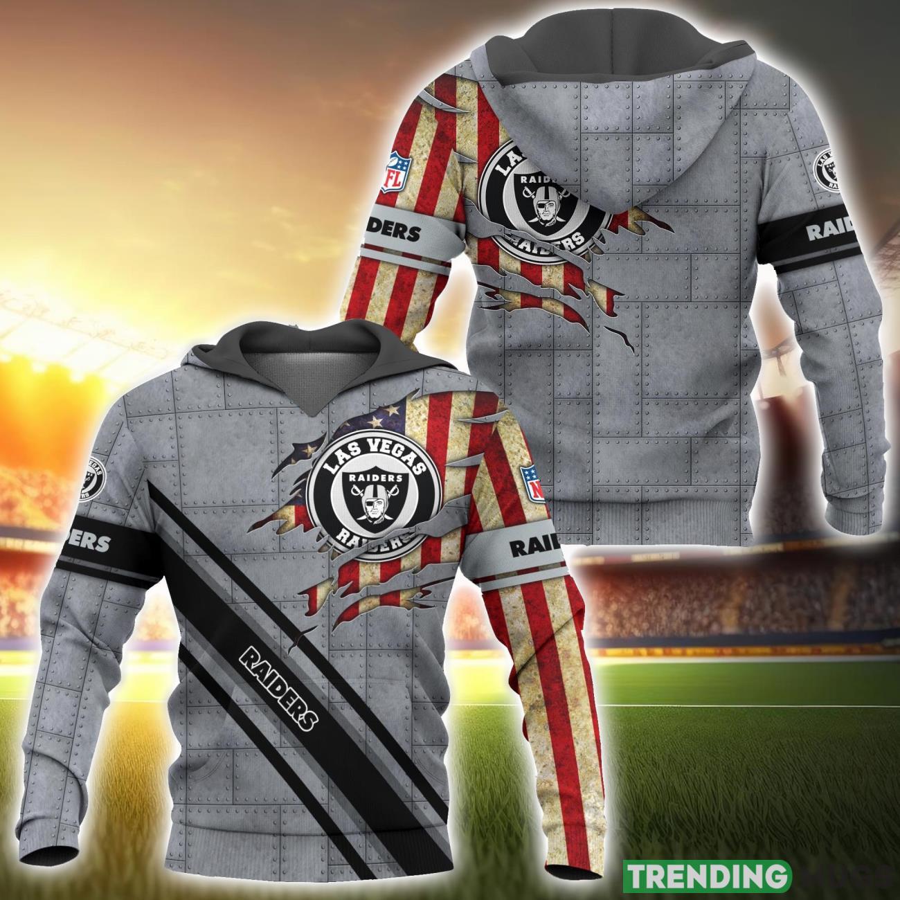 Las Vegas Raiders NFL Sport Team 3D Hoodie For Fans Product Photo 1 Las Vegas Raiders NFL Sport Team 3D Hoodie For Fans Product Photo 1