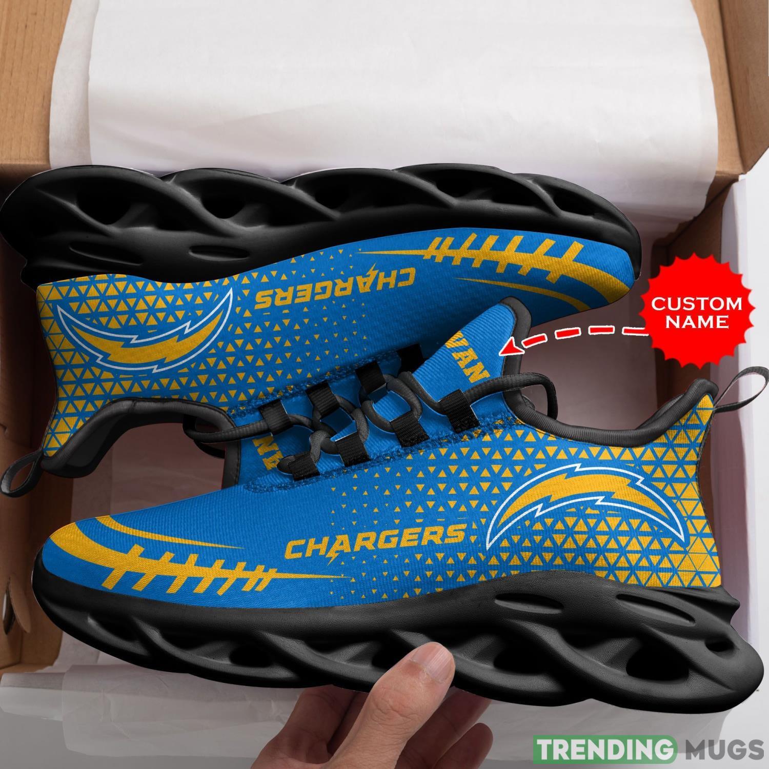 Los Angeles Chargers Custom Personalized Max Soul Sneakers Running Sports Shoes For Men Women Max Soul Los Angeles Chargers Custom Personalized Max Soul Sneakers Running Sports Shoes For Men Women Max Soul