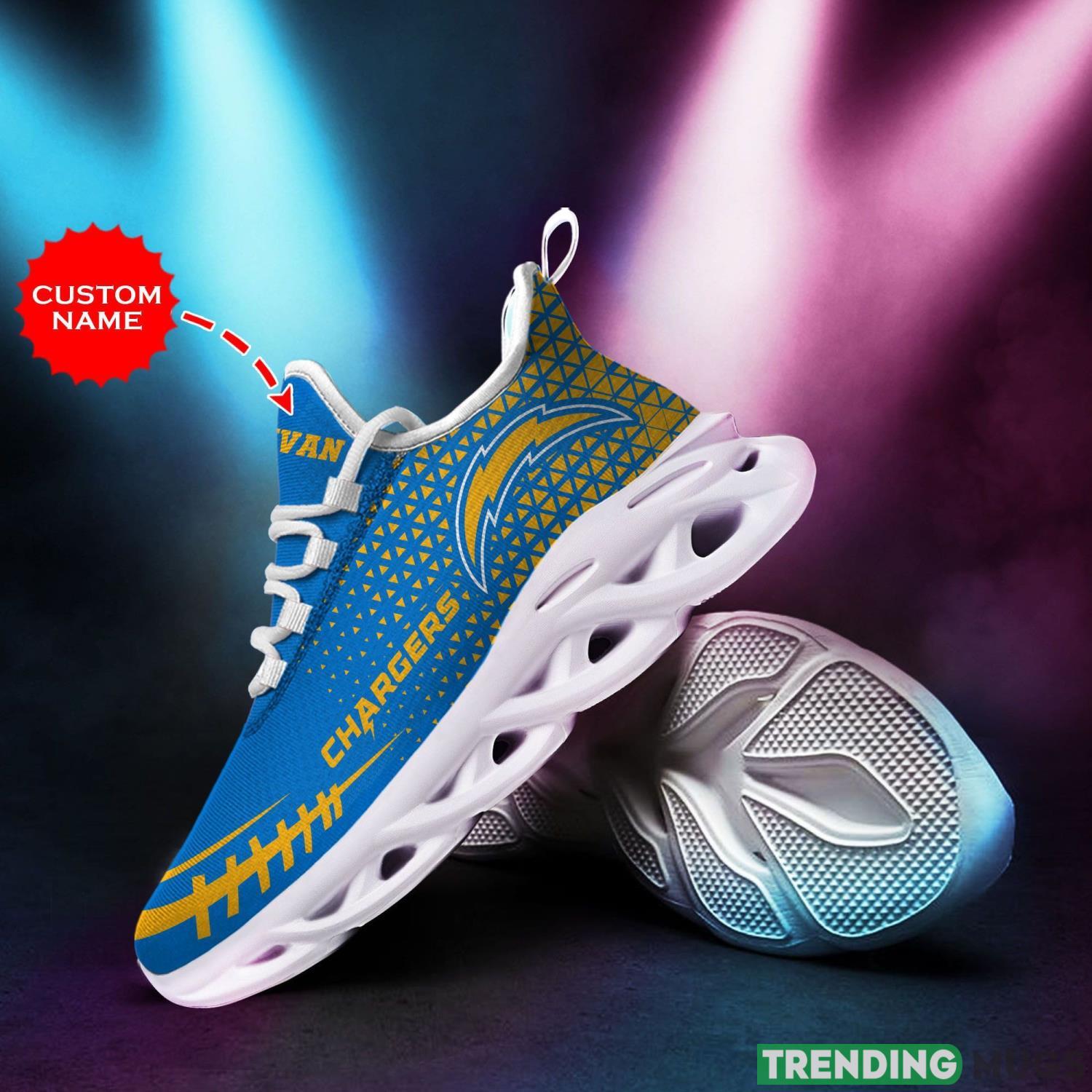 Los Angeles Chargers Custom Personalized Max Soul Sneakers Running Sports Shoes For Men Women Max Soul Los Angeles Chargers Custom Personalized Max Soul Sneakers Running Sports Shoes For Men Women Max Soul