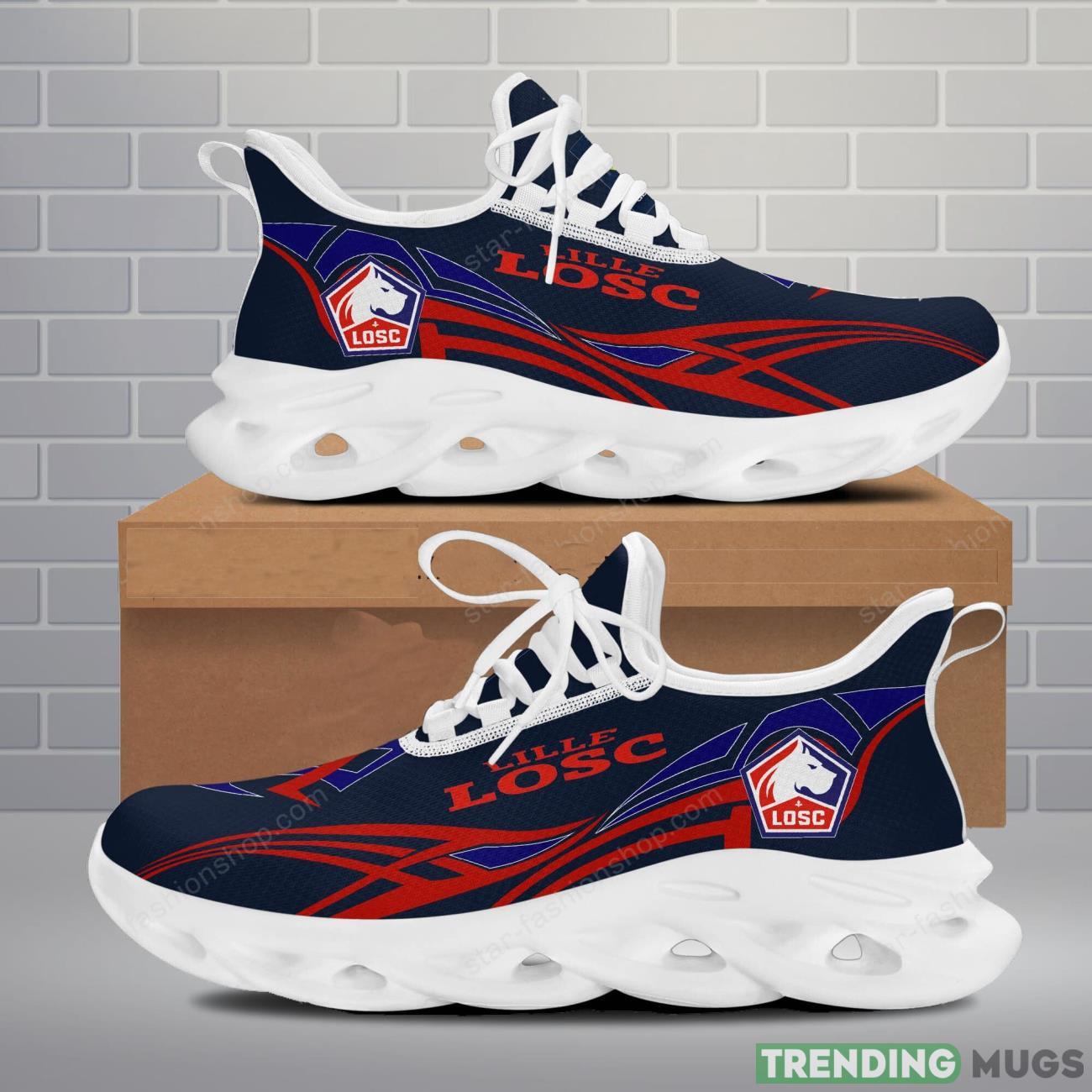LOSC Lille Max Soul Shoes Sport Fans Gift Sneakers Product Photo 1 LOSC Lille Max Soul Shoes Sport Fans Gift Sneakers Product Photo 1