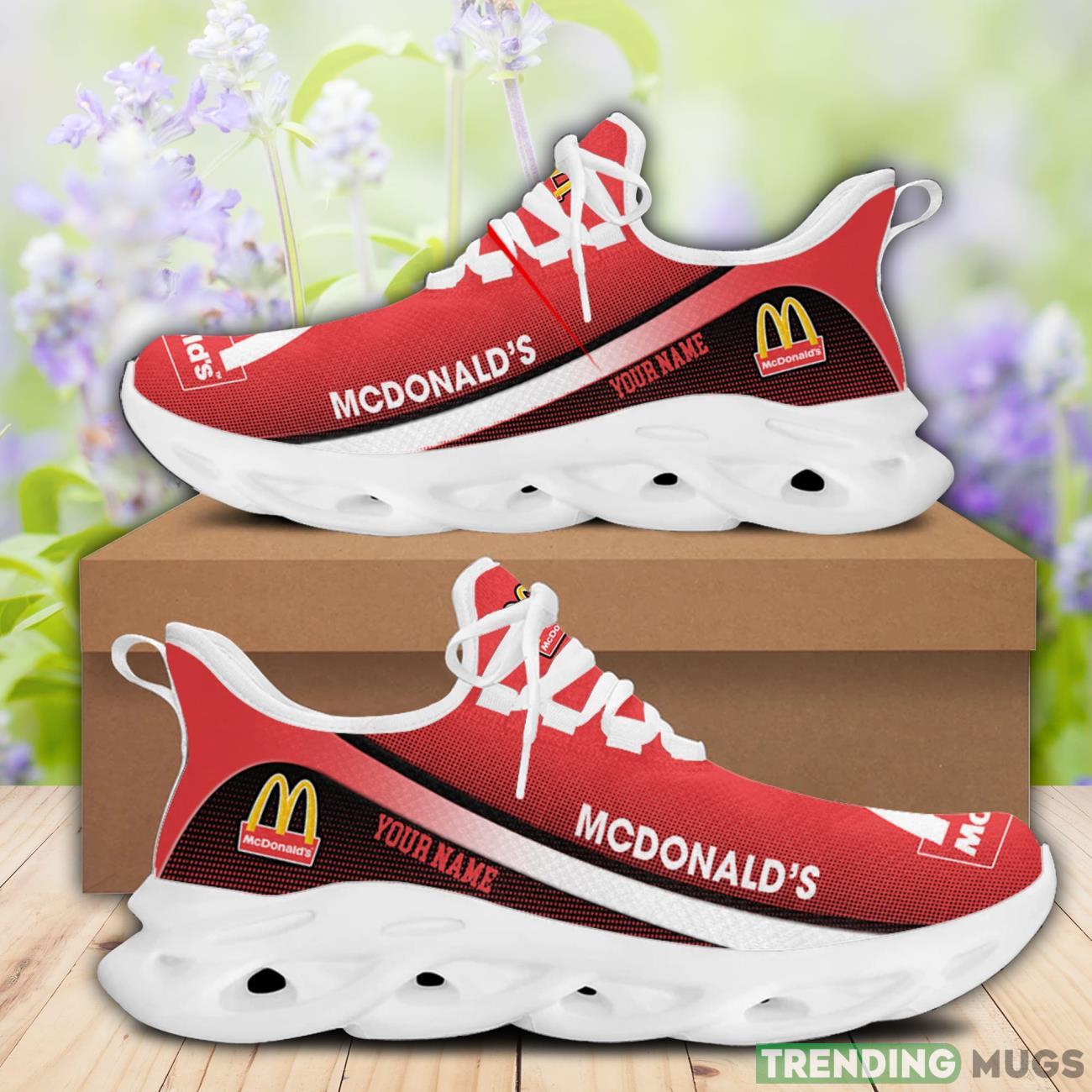 Mcdonald's Max Soul Shoes Sneakers Men Women Custom Name Sneakers Gift Walking Shoes Max Soul Mcdonald's Max Soul Shoes Sneakers Men Women Custom Name Sneakers Gift Walking Shoes Max Soul