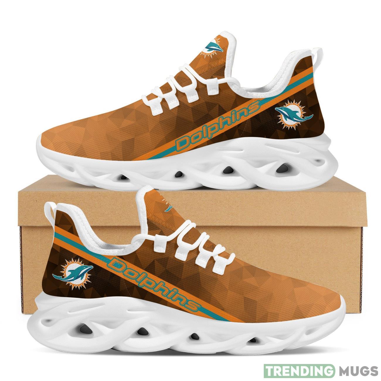 Miami Dolphins Polygonal Design Trending Max Soul Clunky Sneaker Shoes For Mens Womens Product Photo 1 Miami Dolphins Polygonal Design Trending Max Soul Clunky Sneaker Shoes For Mens Womens Product Photo 1